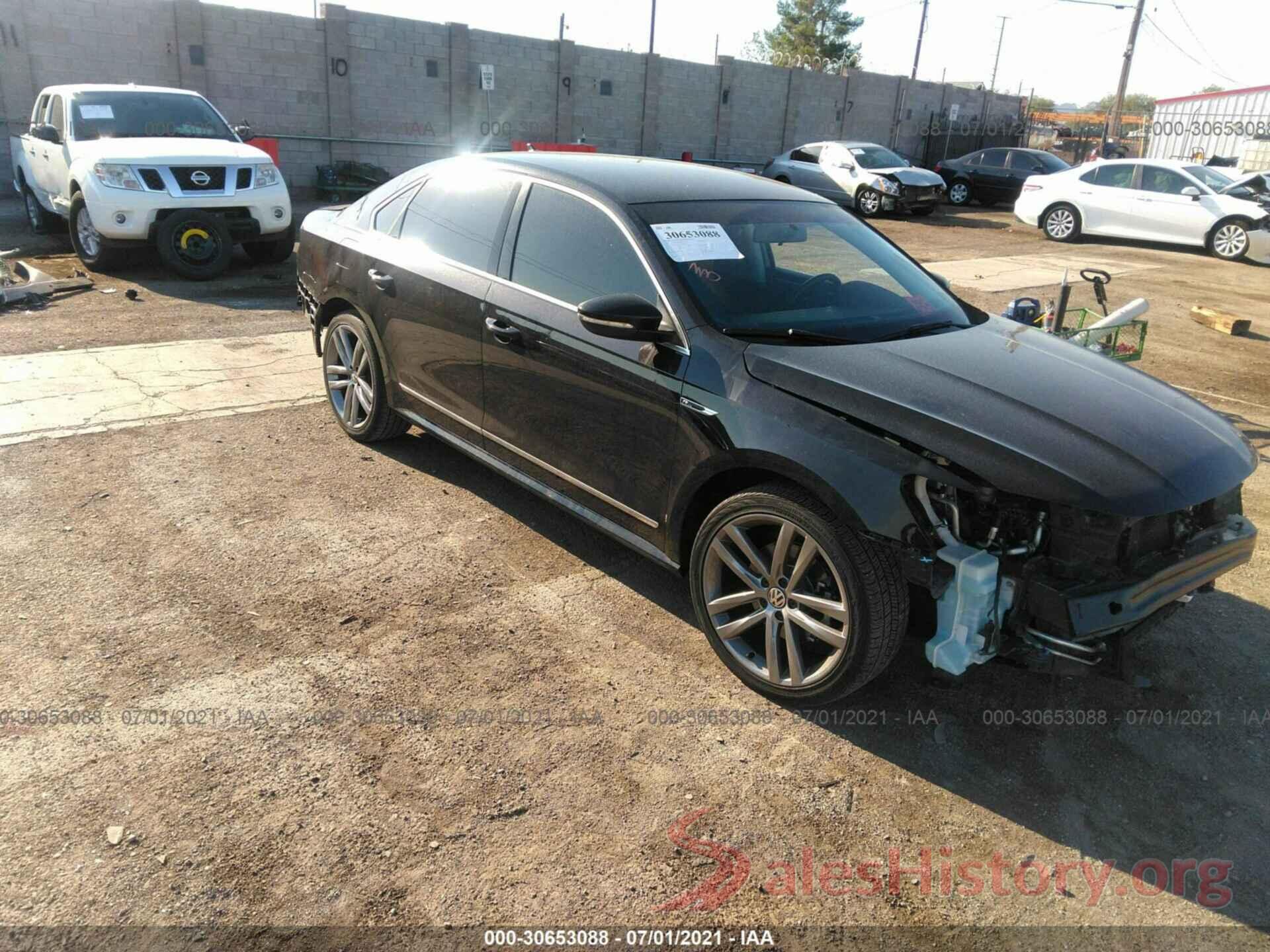 1VWDT7A35HC070160 2017 VOLKSWAGEN PASSAT