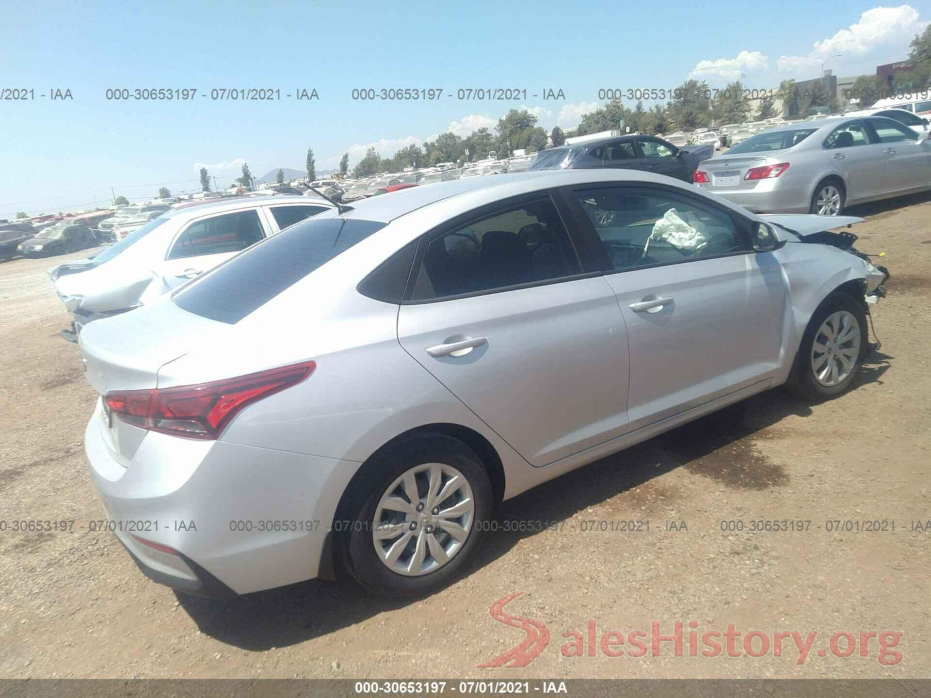 3KPC24A68LE126314 2020 HYUNDAI ACCENT