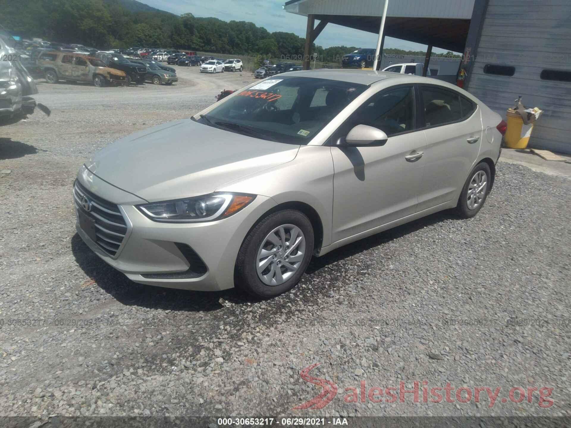 5NPD74LFXHH137563 2017 HYUNDAI ELANTRA