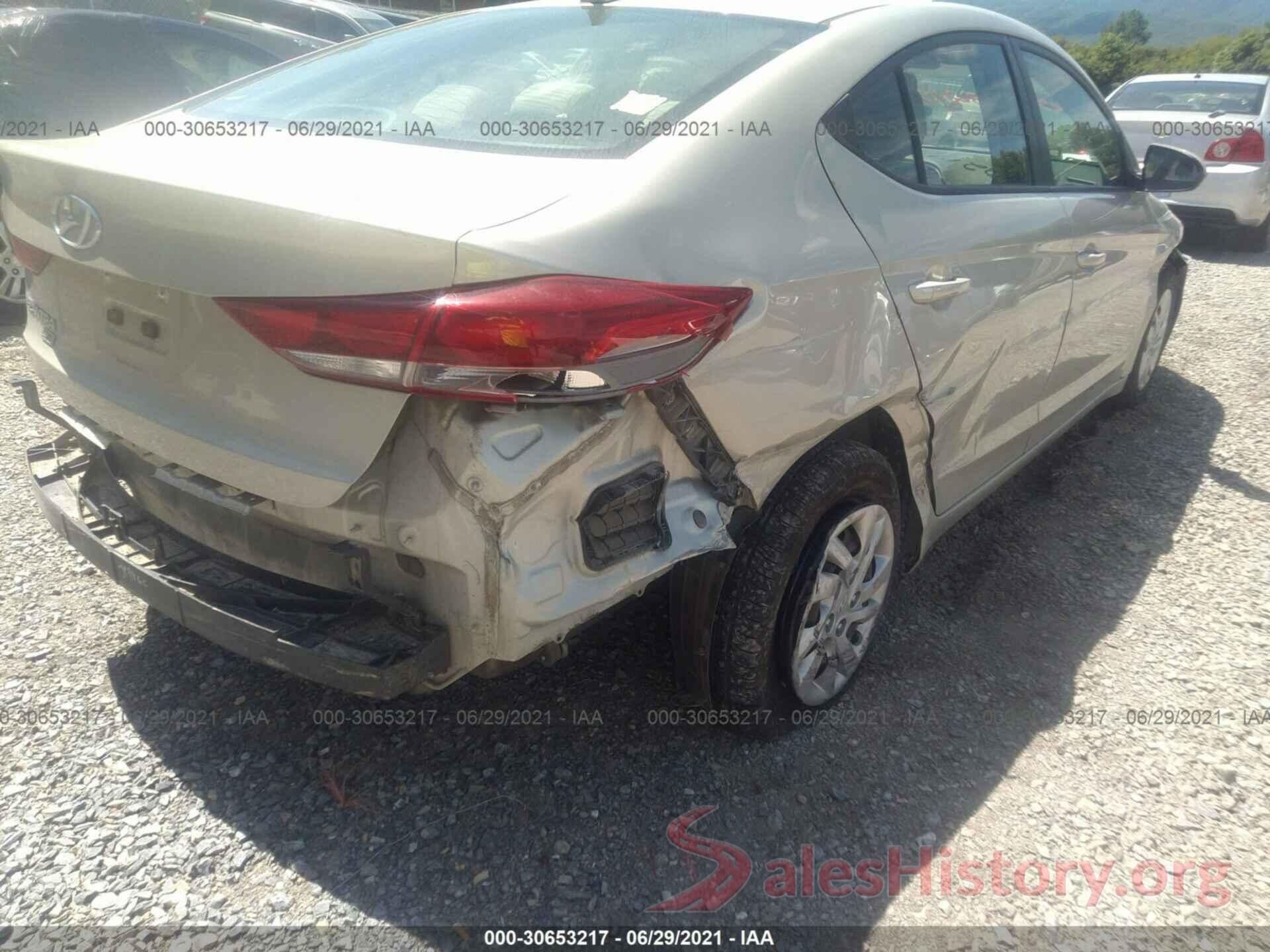 5NPD74LFXHH137563 2017 HYUNDAI ELANTRA