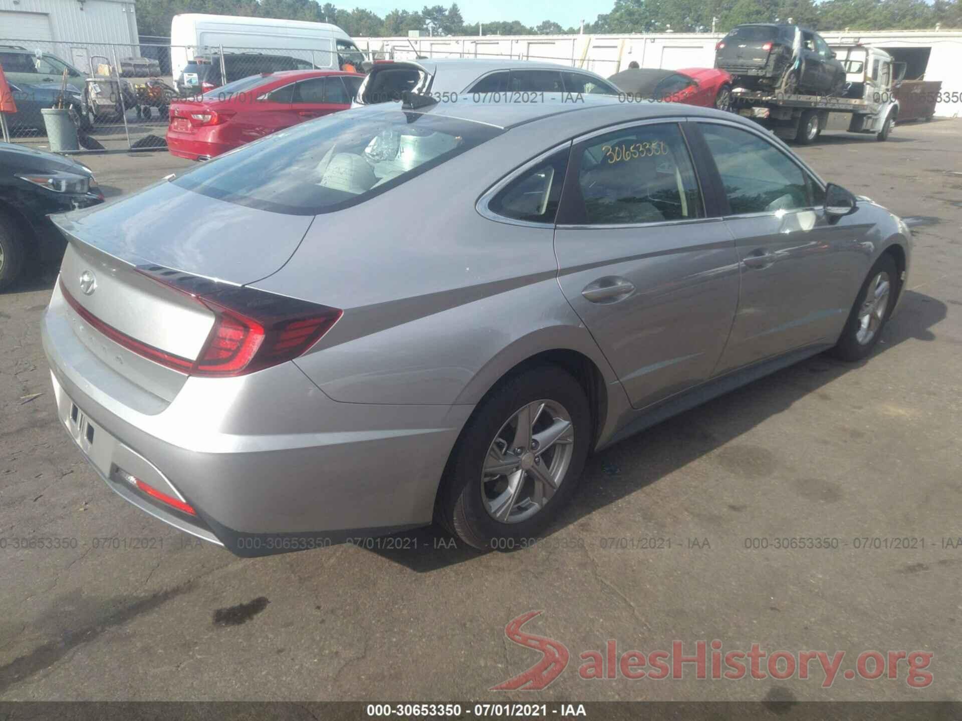 5NPEG4JA1MH112346 2021 HYUNDAI SONATA