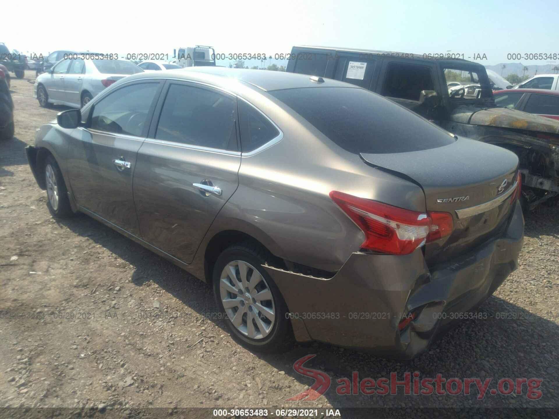 3N1AB7AP1GY260543 2016 NISSAN SENTRA