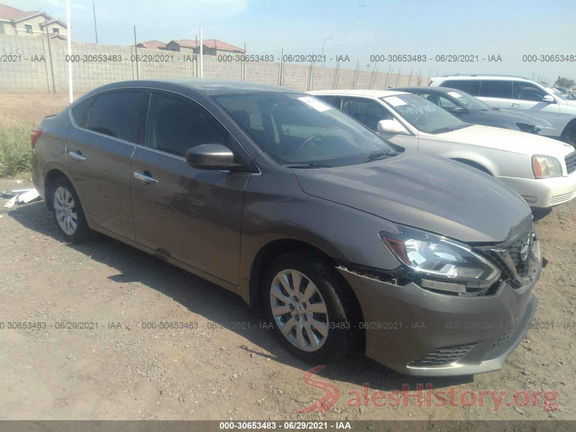 3N1AB7AP1GY260543 2016 NISSAN SENTRA