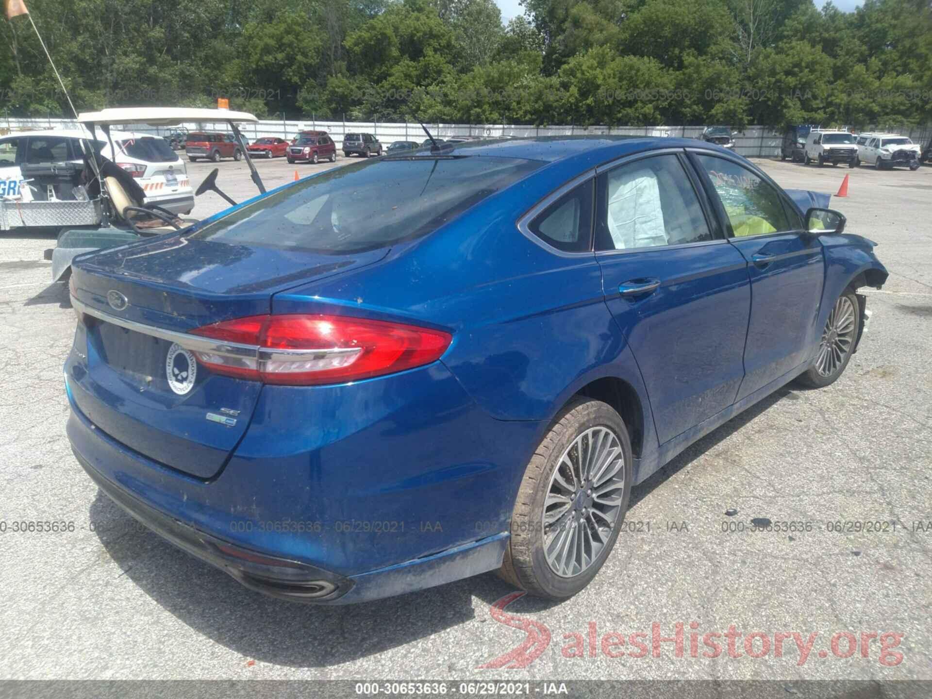 3FA6P0T98HR227941 2017 FORD FUSION