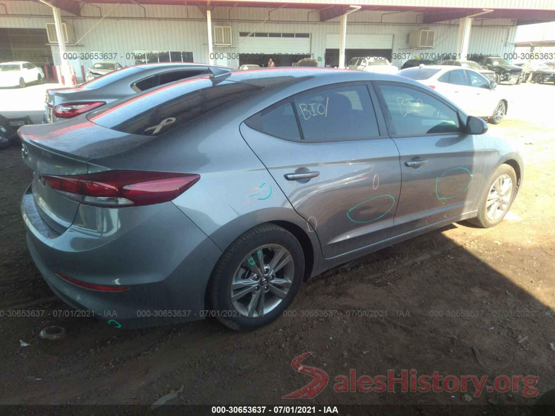 KMHD84LF6JU633562 2018 HYUNDAI ELANTRA