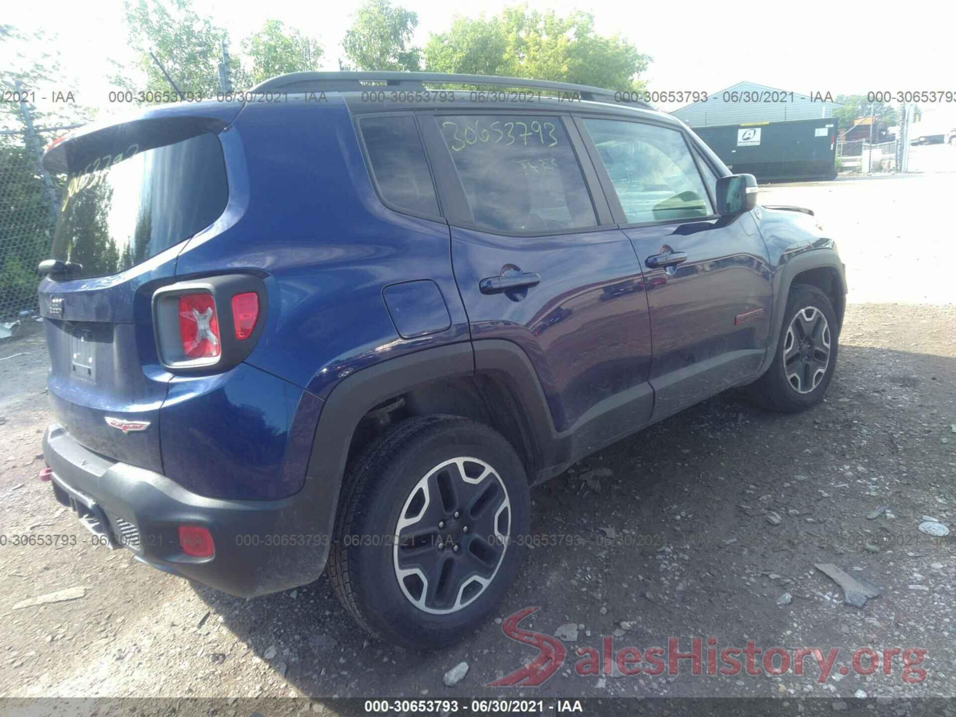 ZACCJBCT4GPC81638 2016 JEEP RENEGADE