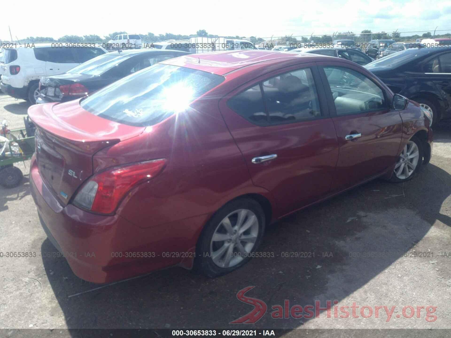 3N1CN7AP4GL901178 2016 NISSAN VERSA