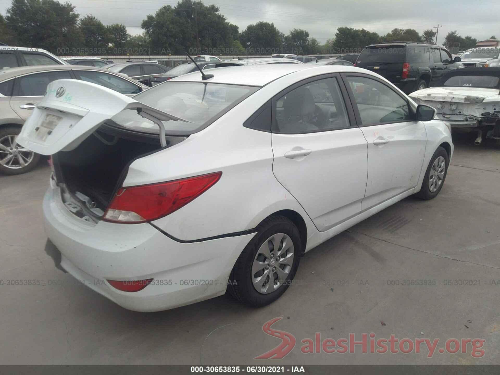 KMHCT4AE6HU286281 2017 HYUNDAI ACCENT