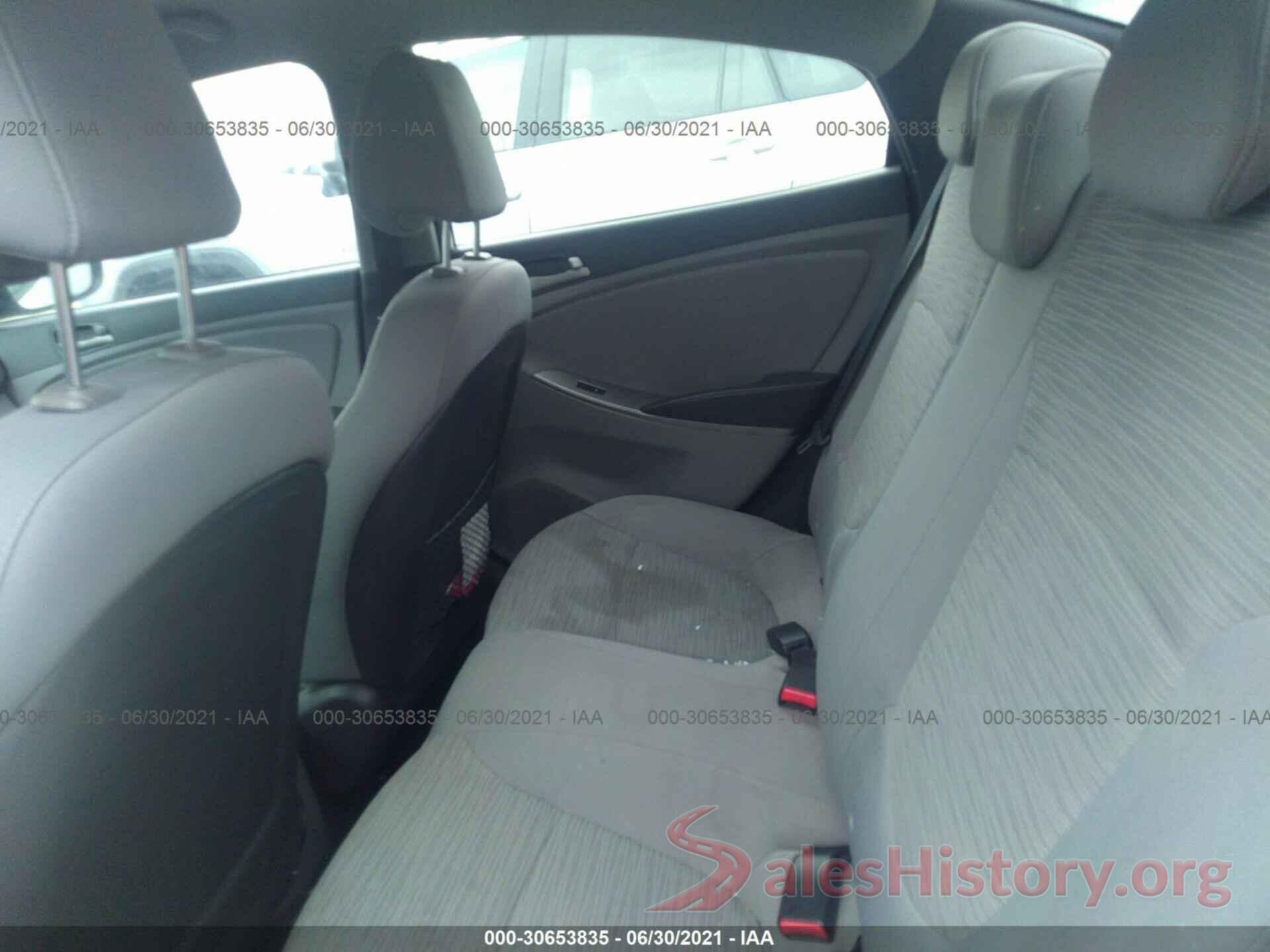 KMHCT4AE6HU286281 2017 HYUNDAI ACCENT