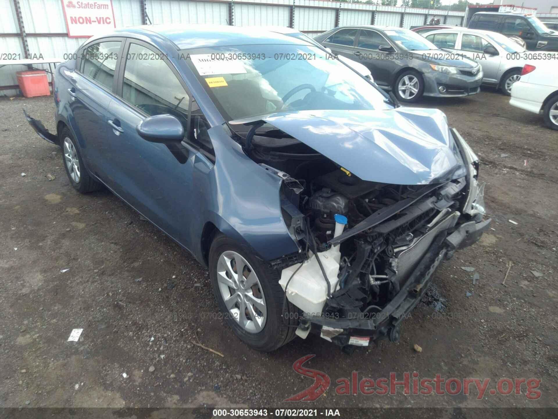 KNADM4A30G6559235 2016 KIA RIO