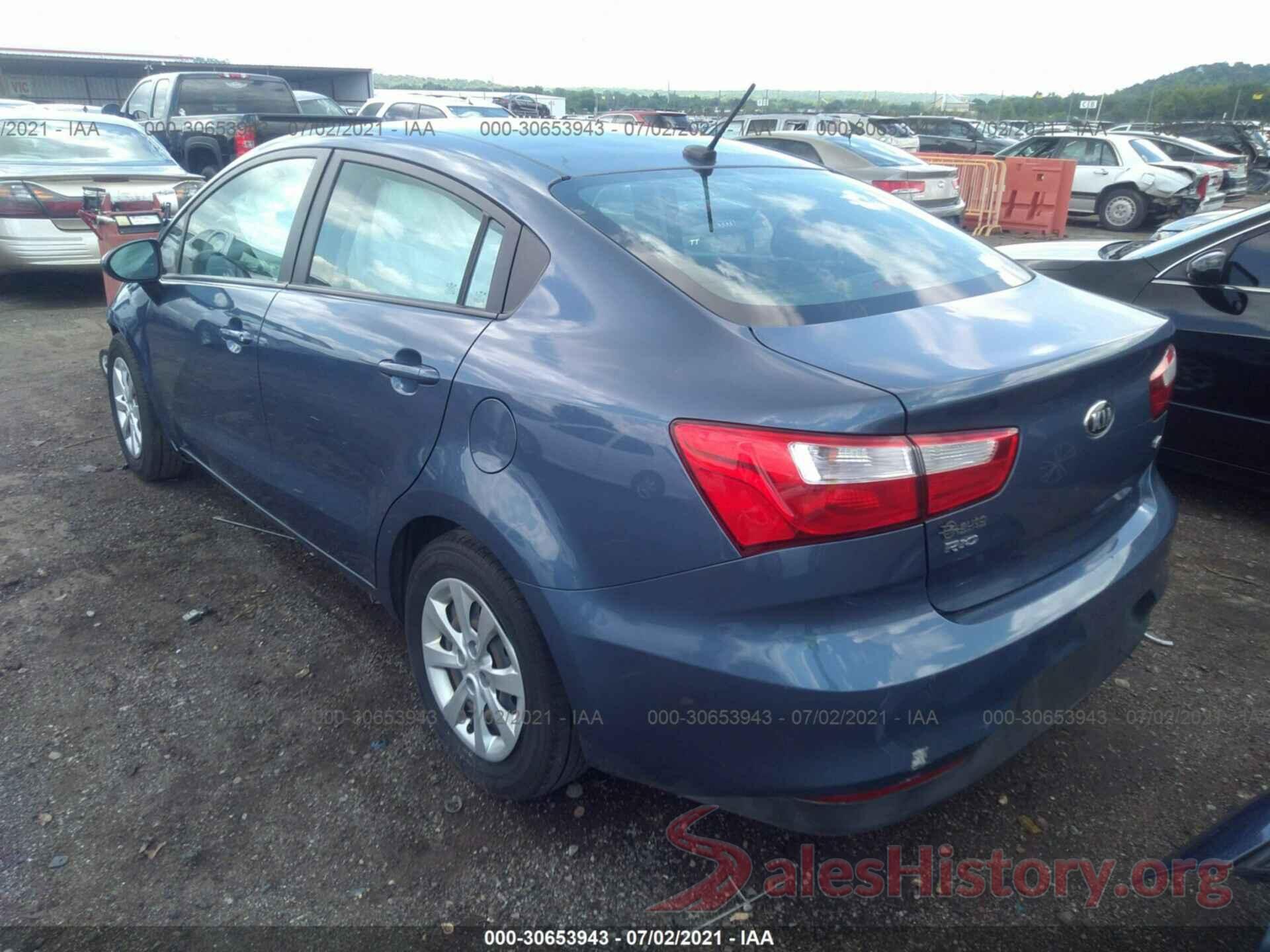 KNADM4A30G6559235 2016 KIA RIO