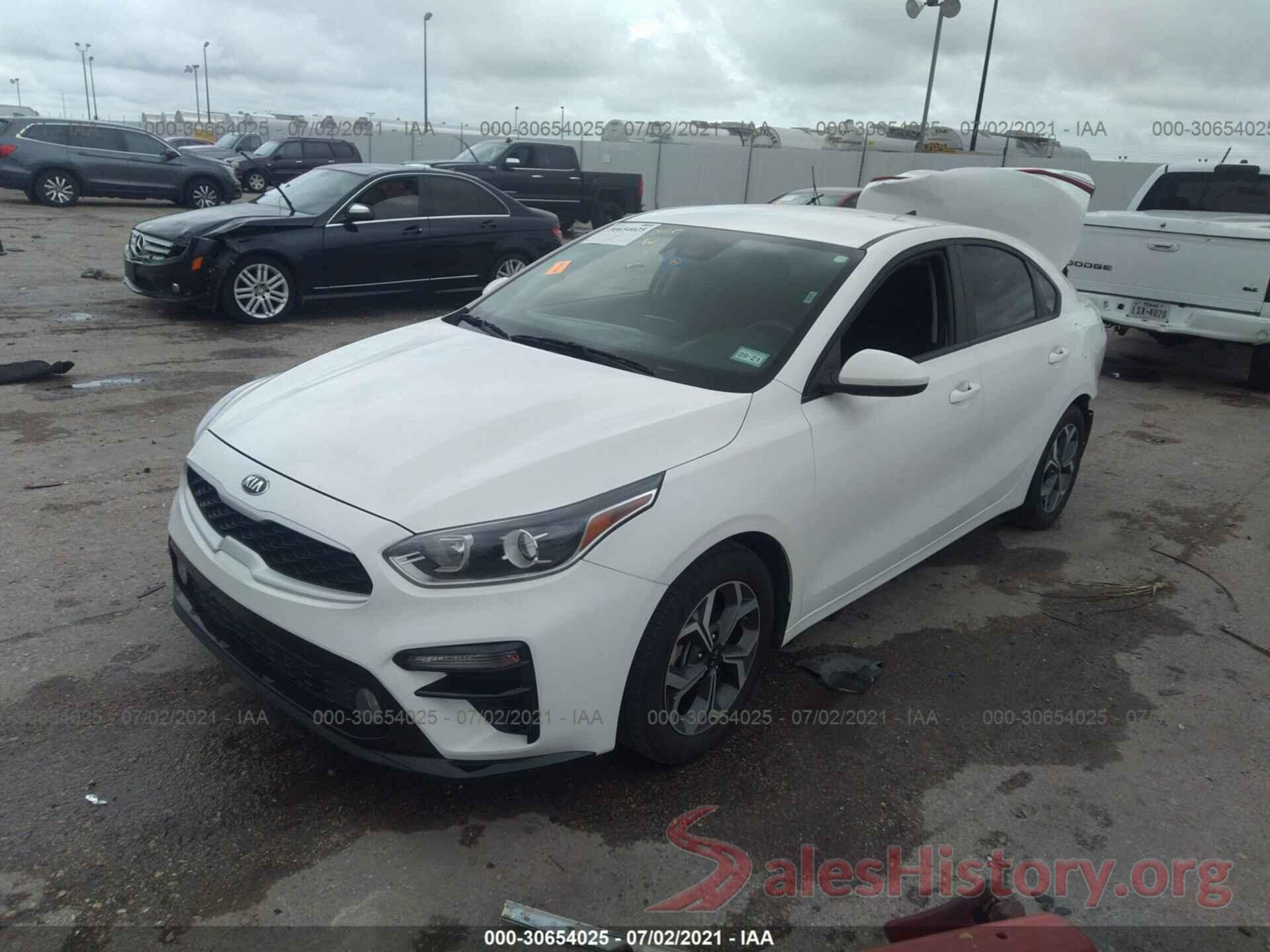 3KPF24AD2LE139751 2020 KIA FORTE