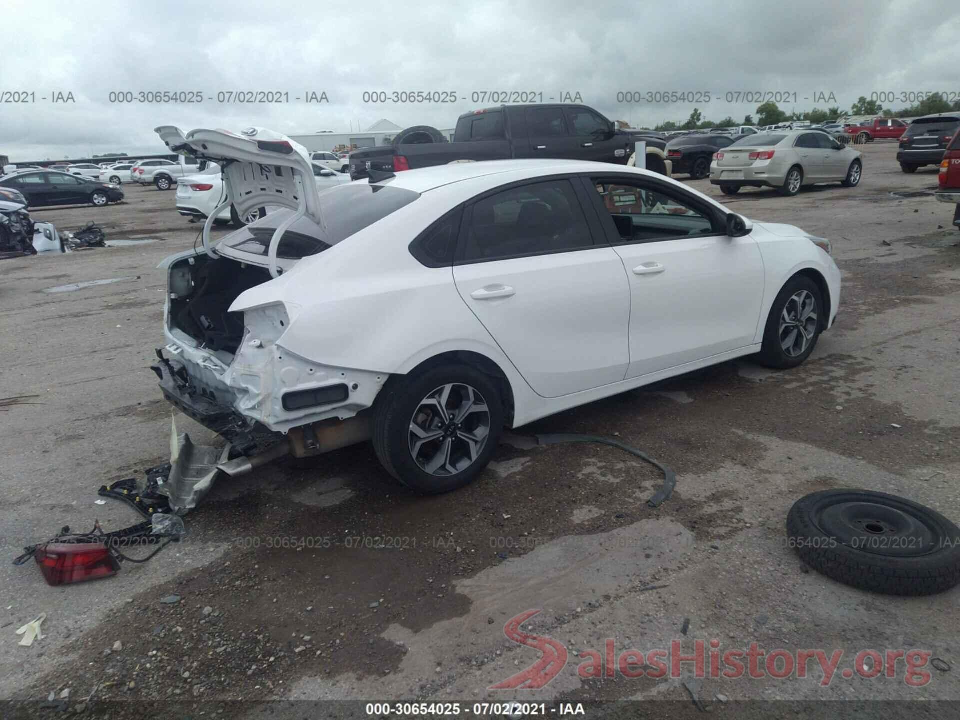 3KPF24AD2LE139751 2020 KIA FORTE