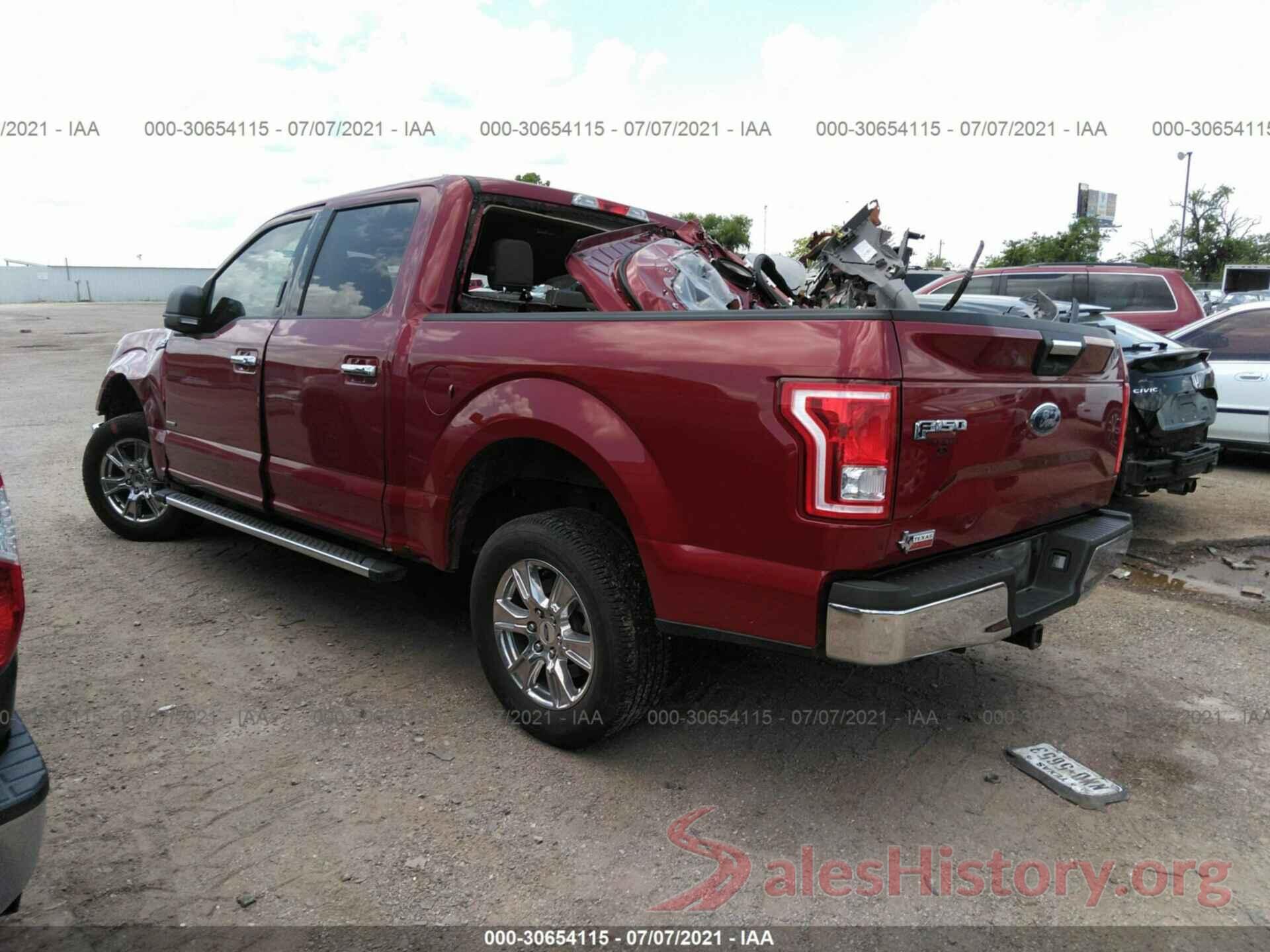 1FTEW1CP0HKD81075 2017 FORD F-150