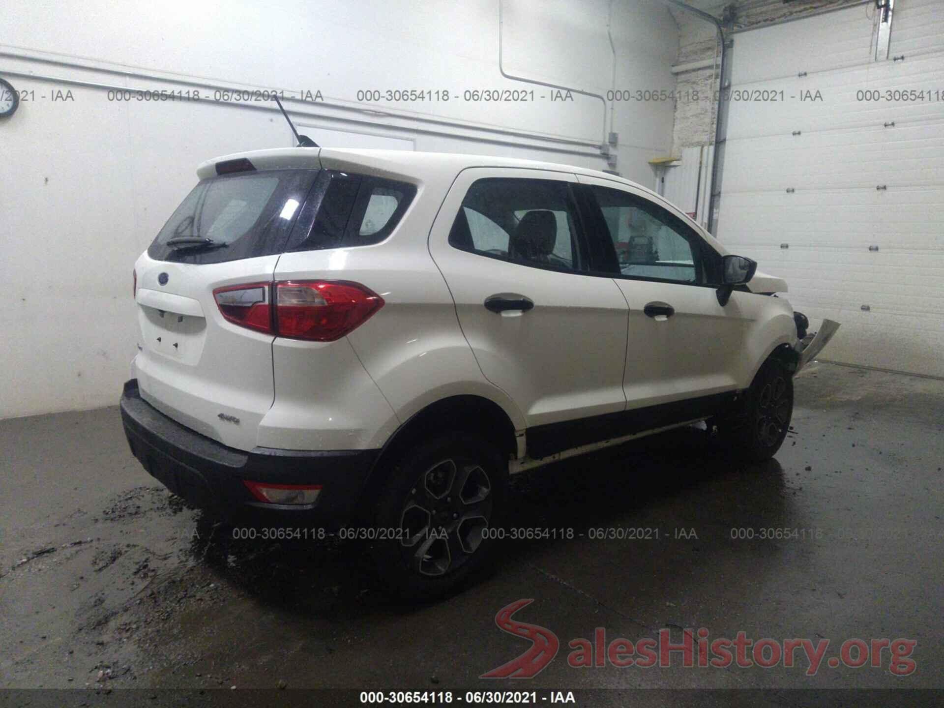 MAJ6S3FL5MC401612 2021 FORD ECOSPORT