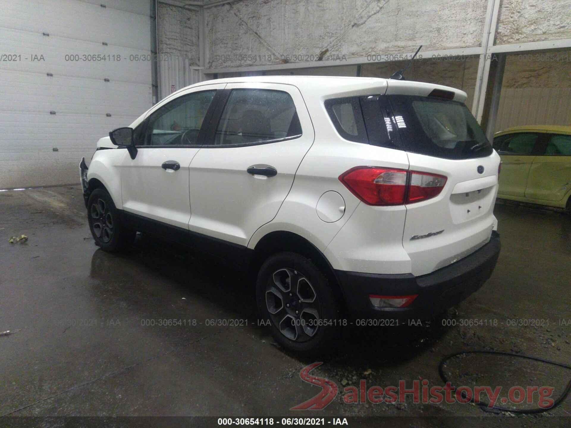 MAJ6S3FL5MC401612 2021 FORD ECOSPORT