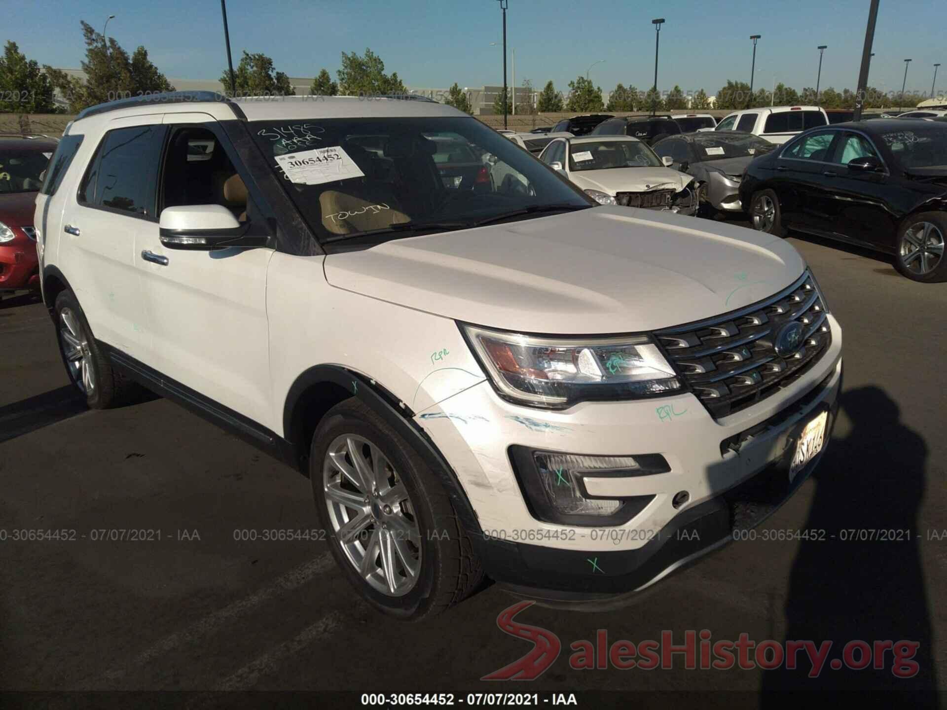 1FM5K8F82HGC27409 2017 FORD EXPLORER