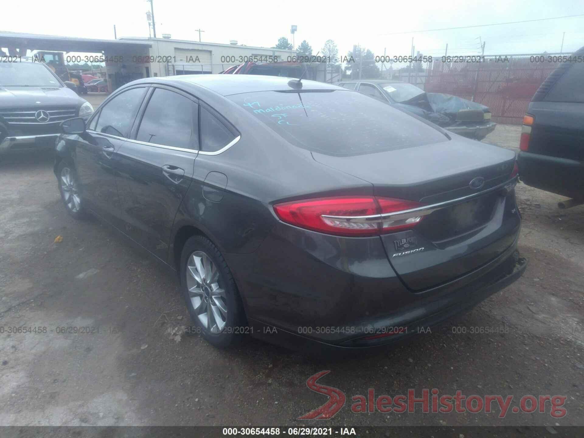 3FA6P0H77HR397652 2017 FORD FUSION