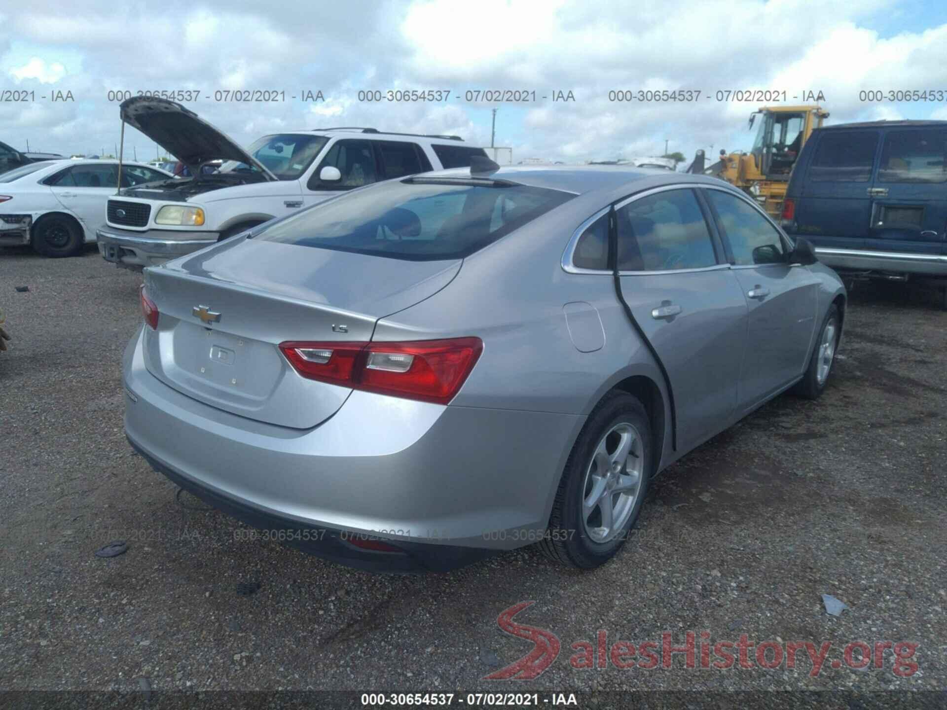 1G1ZB5ST3GF259670 2016 CHEVROLET MALIBU