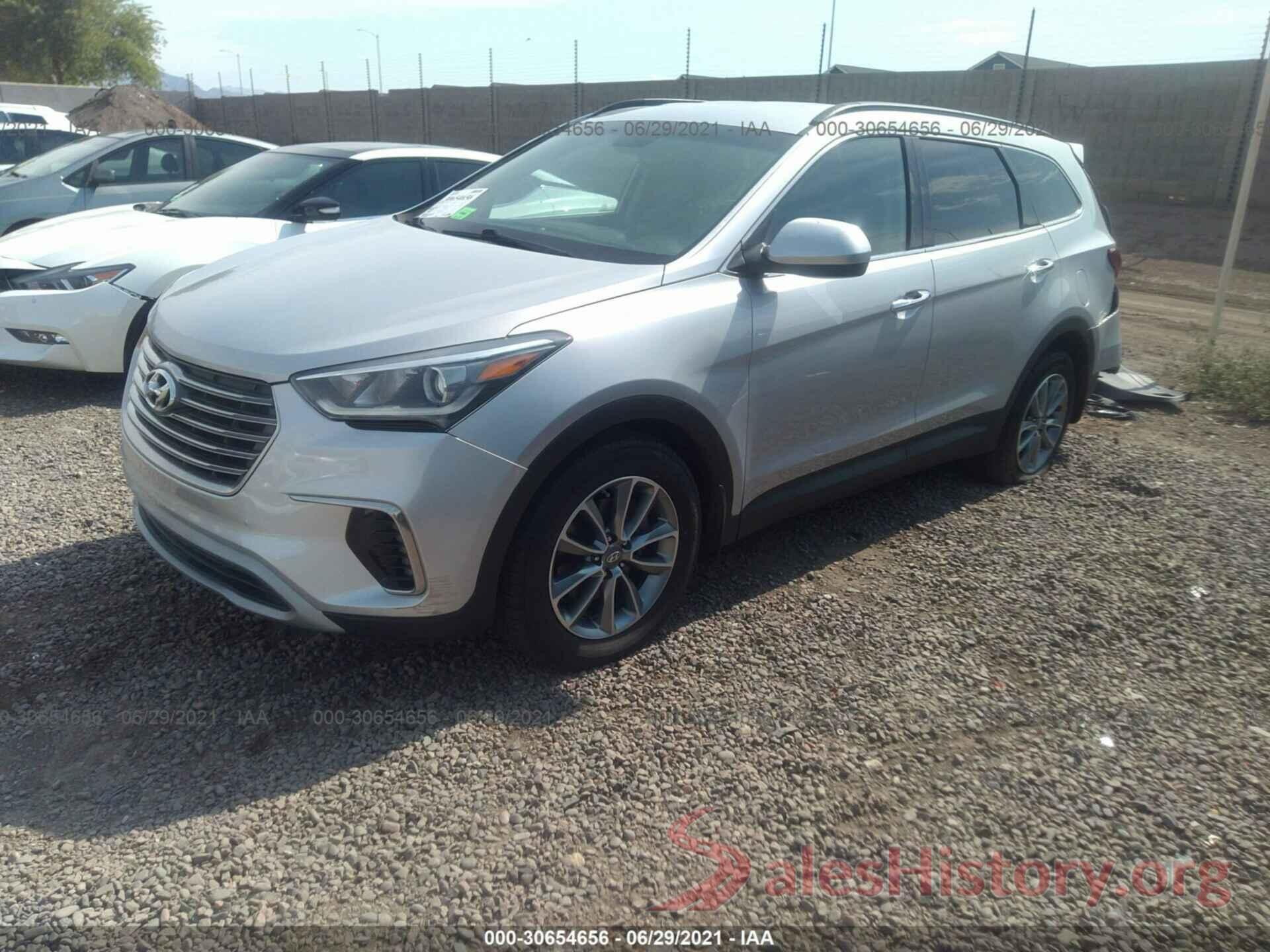 KM8SM4HF8HU188201 2017 HYUNDAI SANTA FE