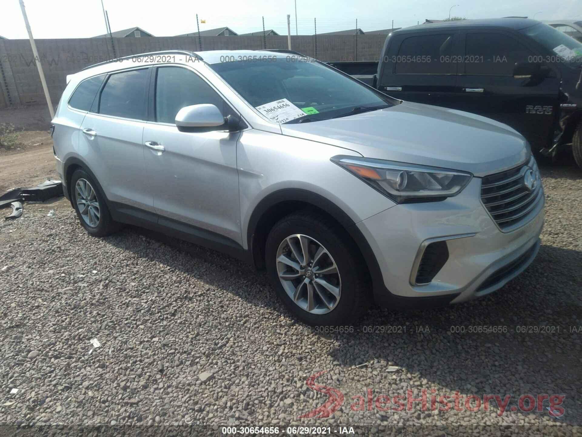 KM8SM4HF8HU188201 2017 HYUNDAI SANTA FE