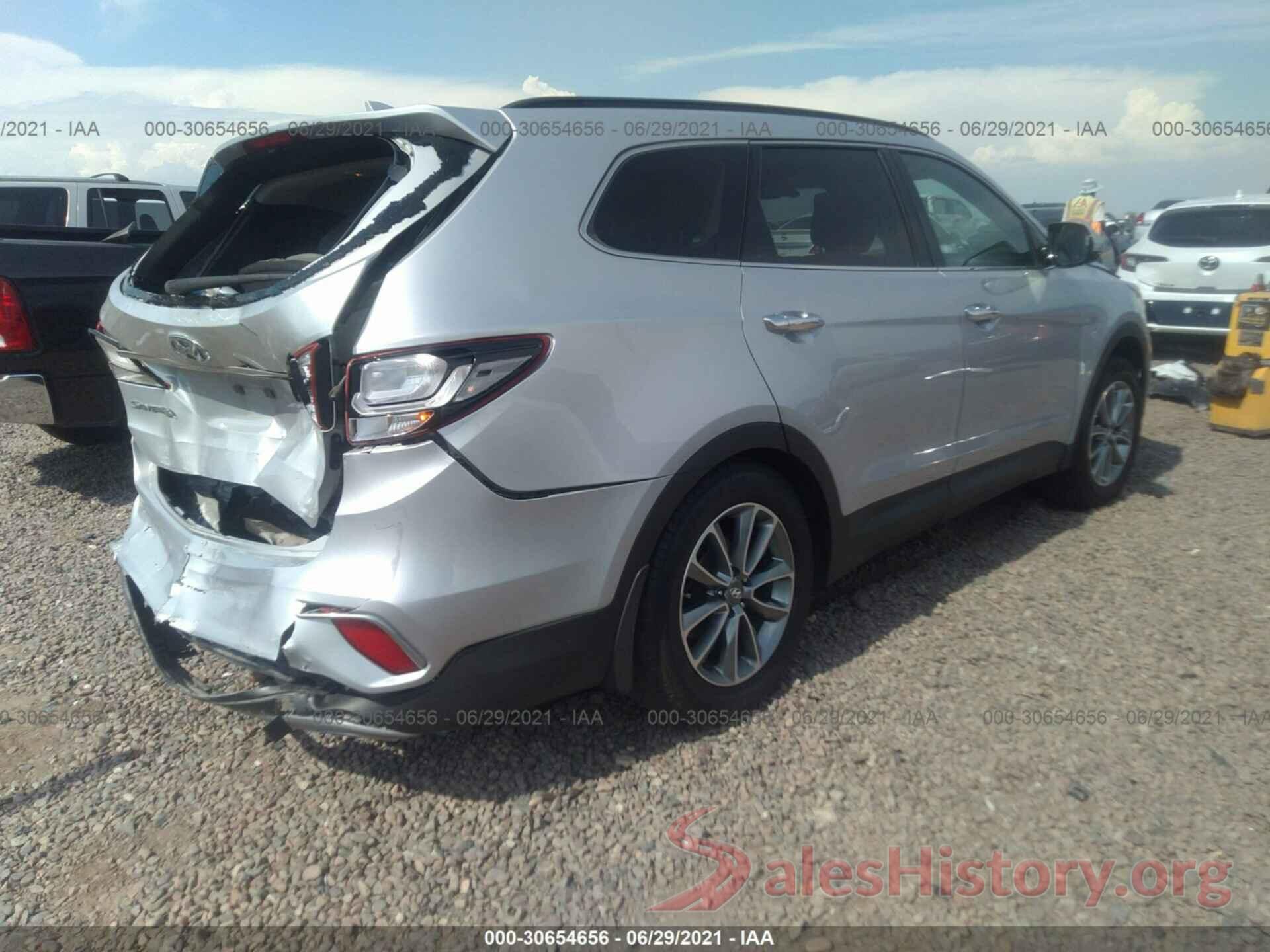 KM8SM4HF8HU188201 2017 HYUNDAI SANTA FE