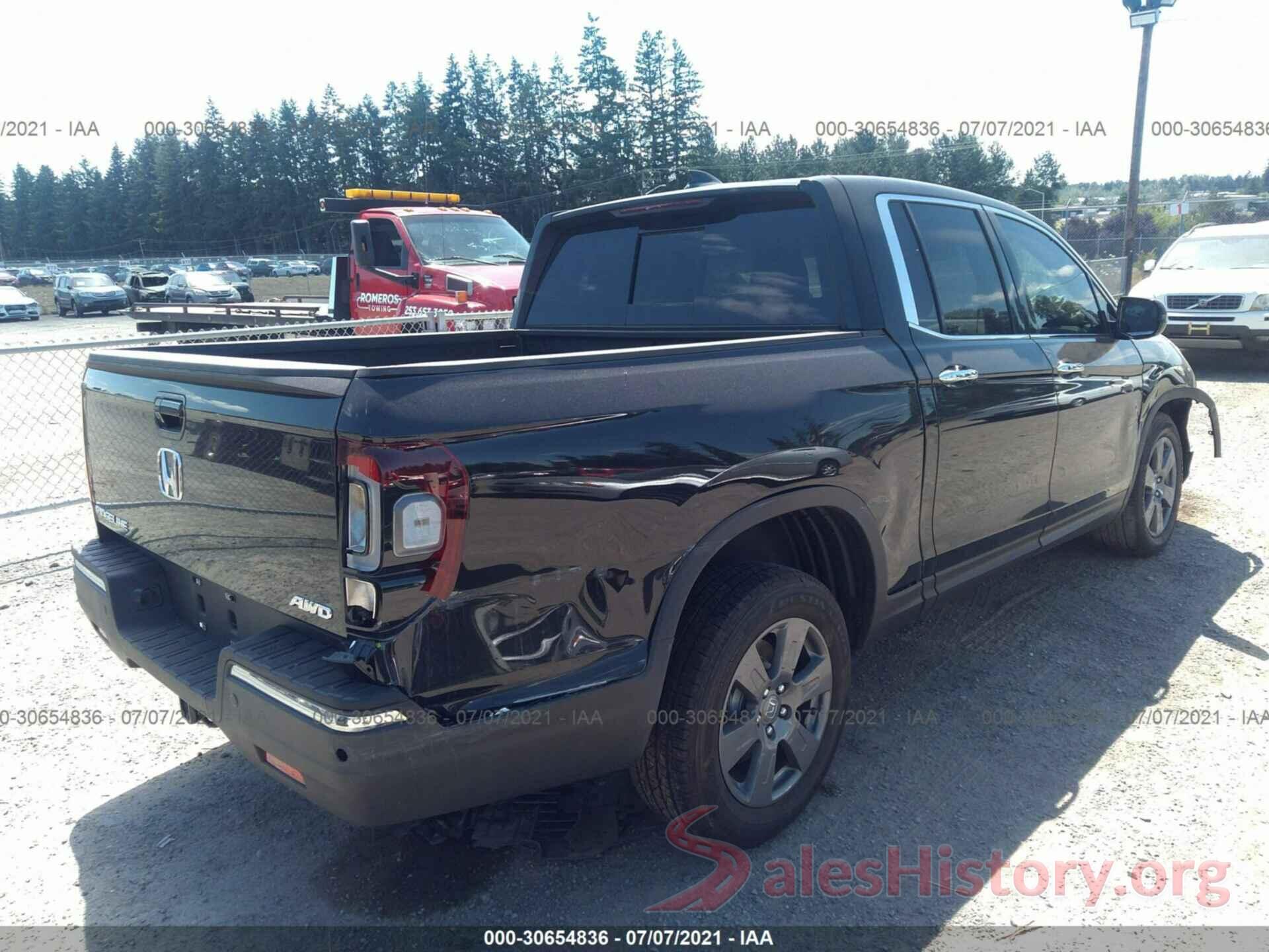 5FPYK3F72LB011176 2020 HONDA RIDGELINE