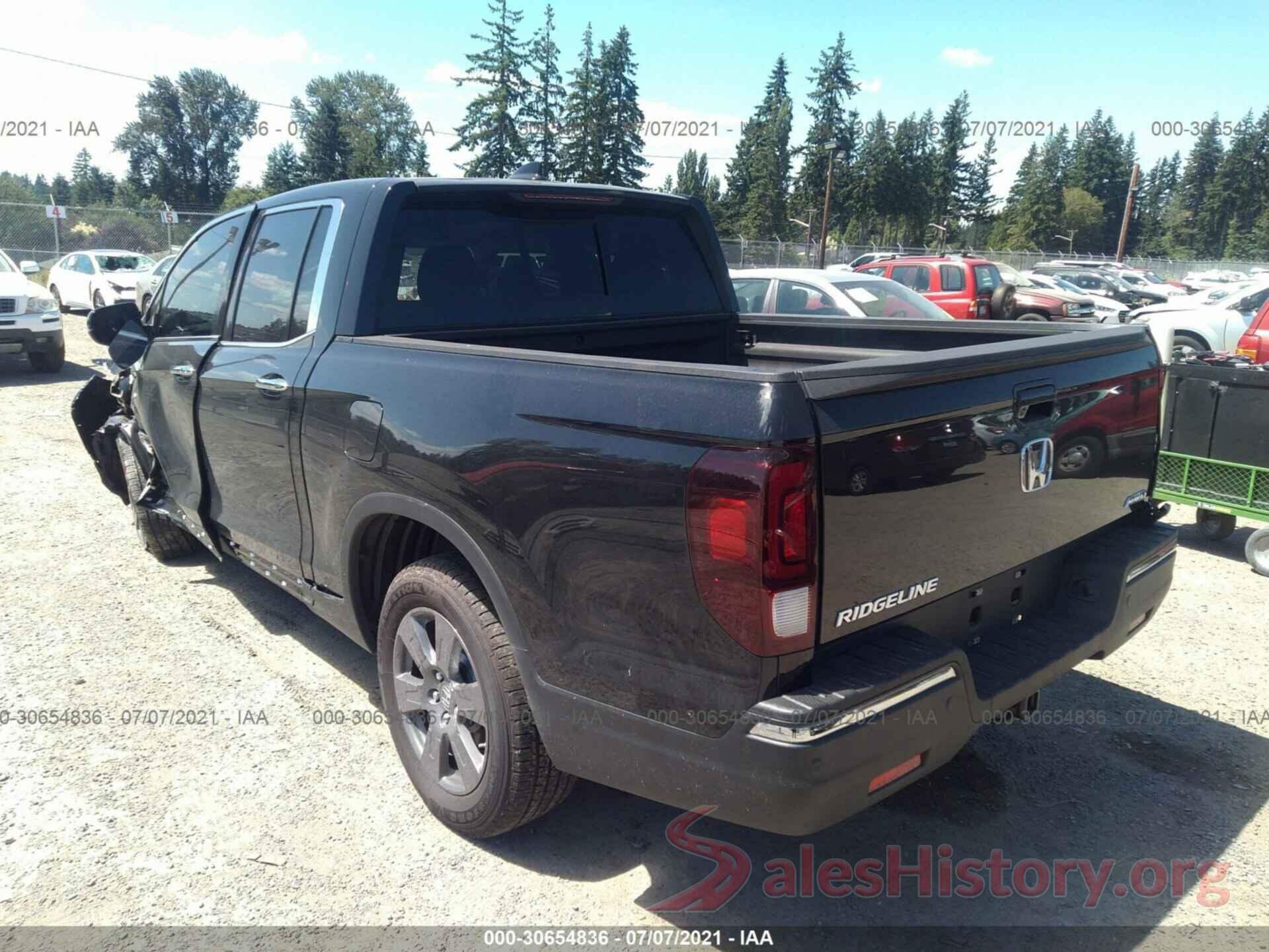 5FPYK3F72LB011176 2020 HONDA RIDGELINE