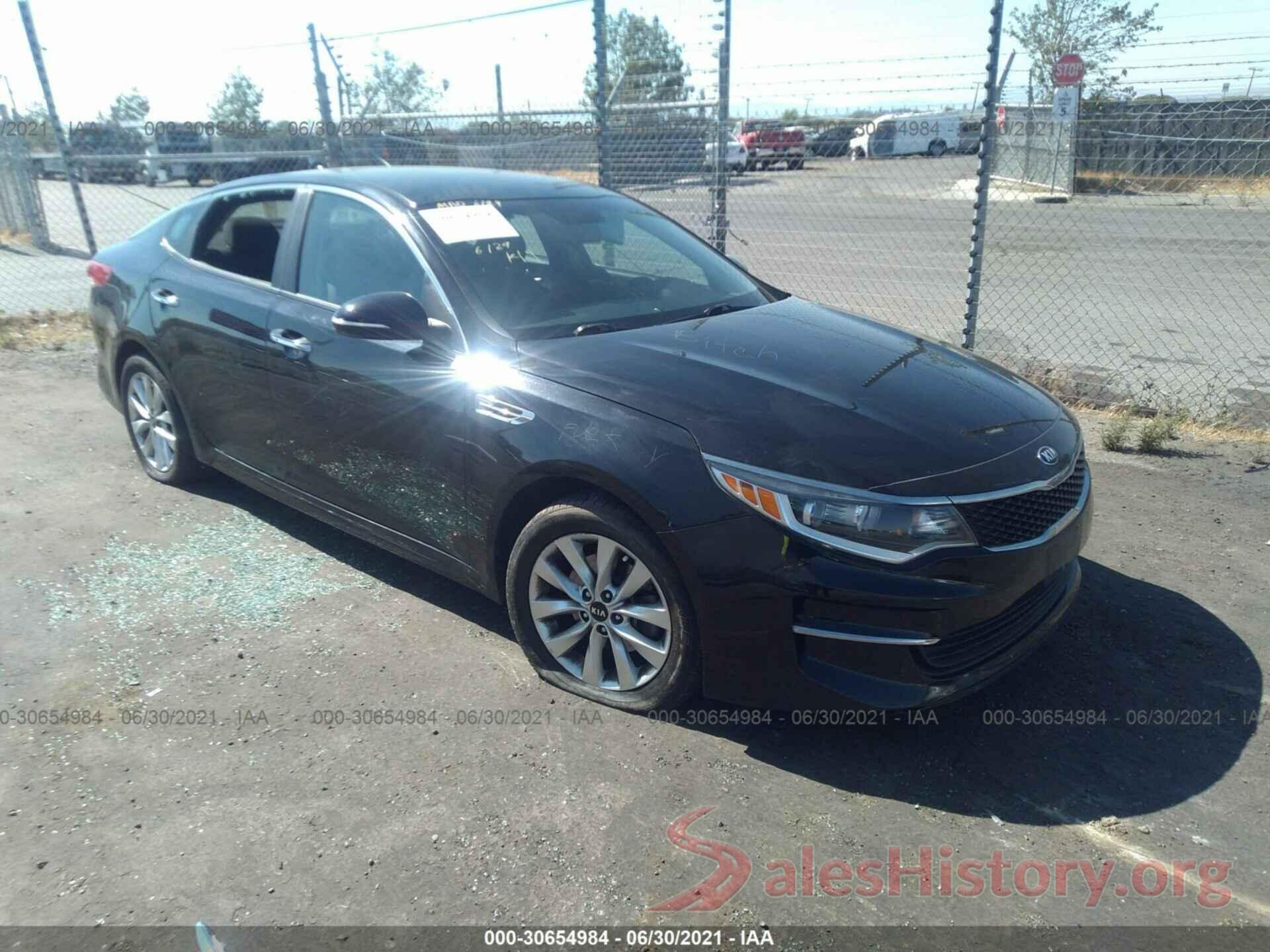 5XXGT4L30GG082503 2016 KIA OPTIMA