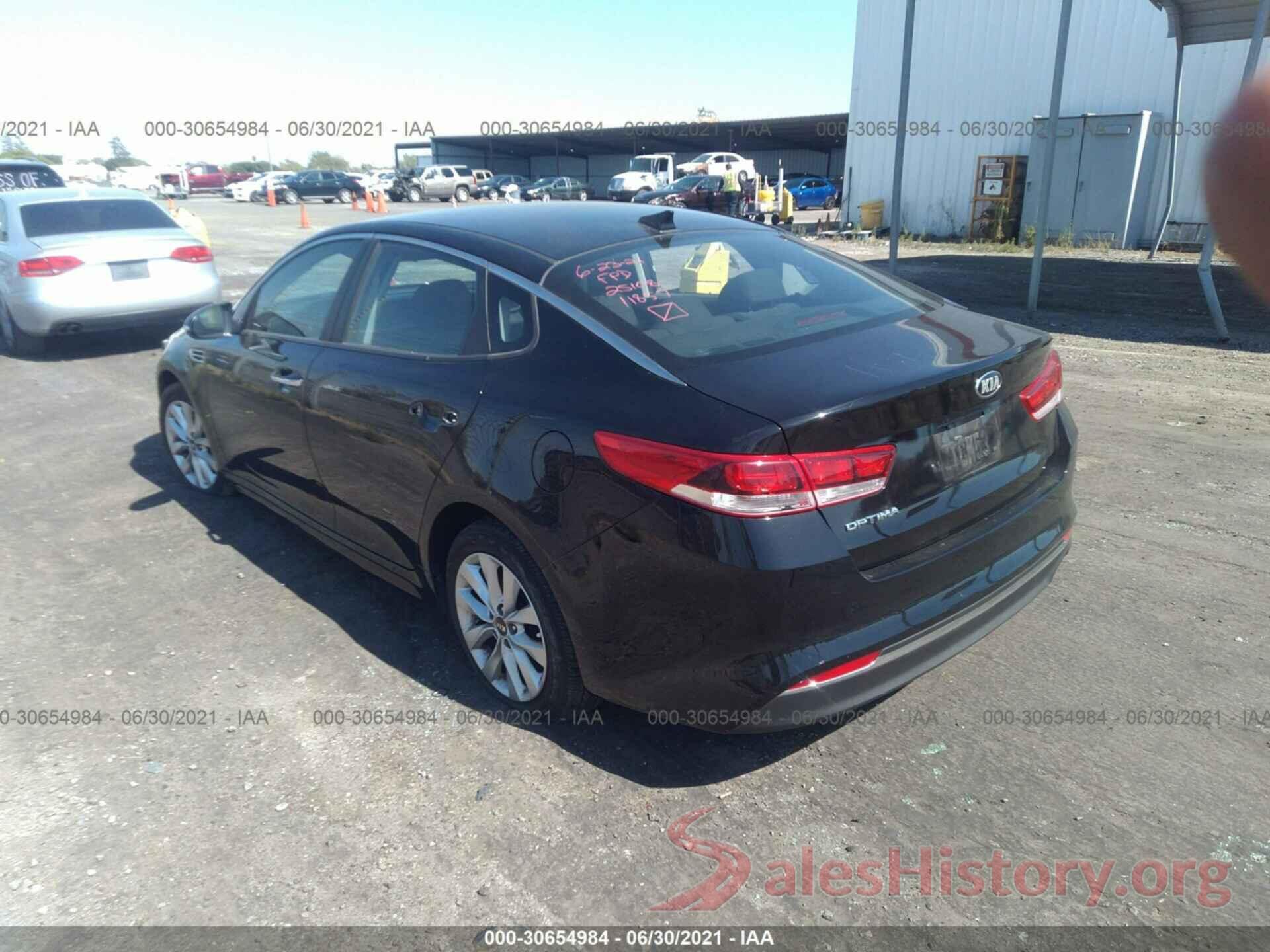 5XXGT4L30GG082503 2016 KIA OPTIMA