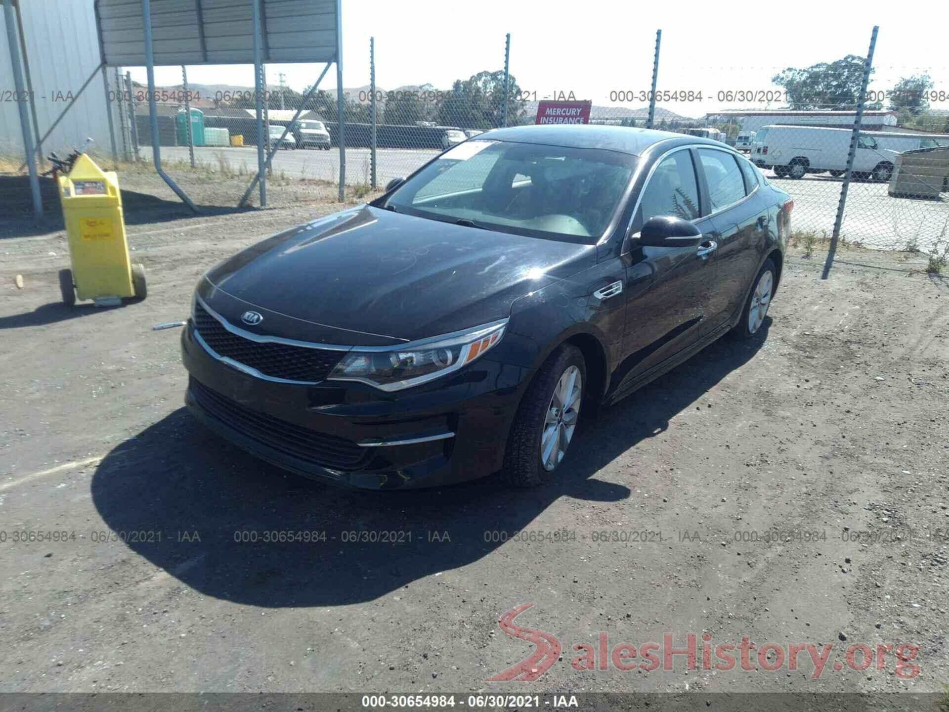 5XXGT4L30GG082503 2016 KIA OPTIMA