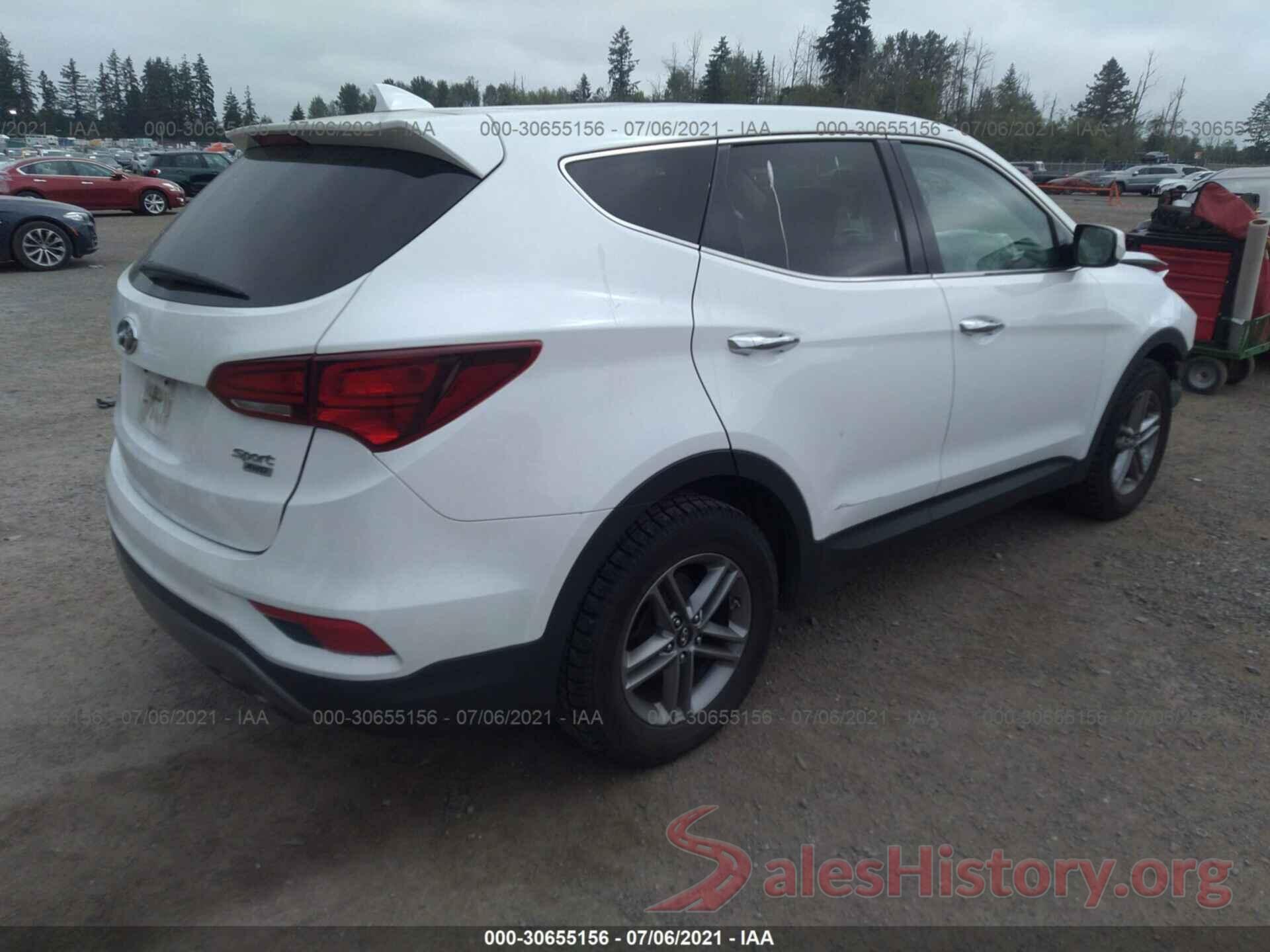 5NMZTDLB2HH009703 2017 HYUNDAI SANTA FE SPORT