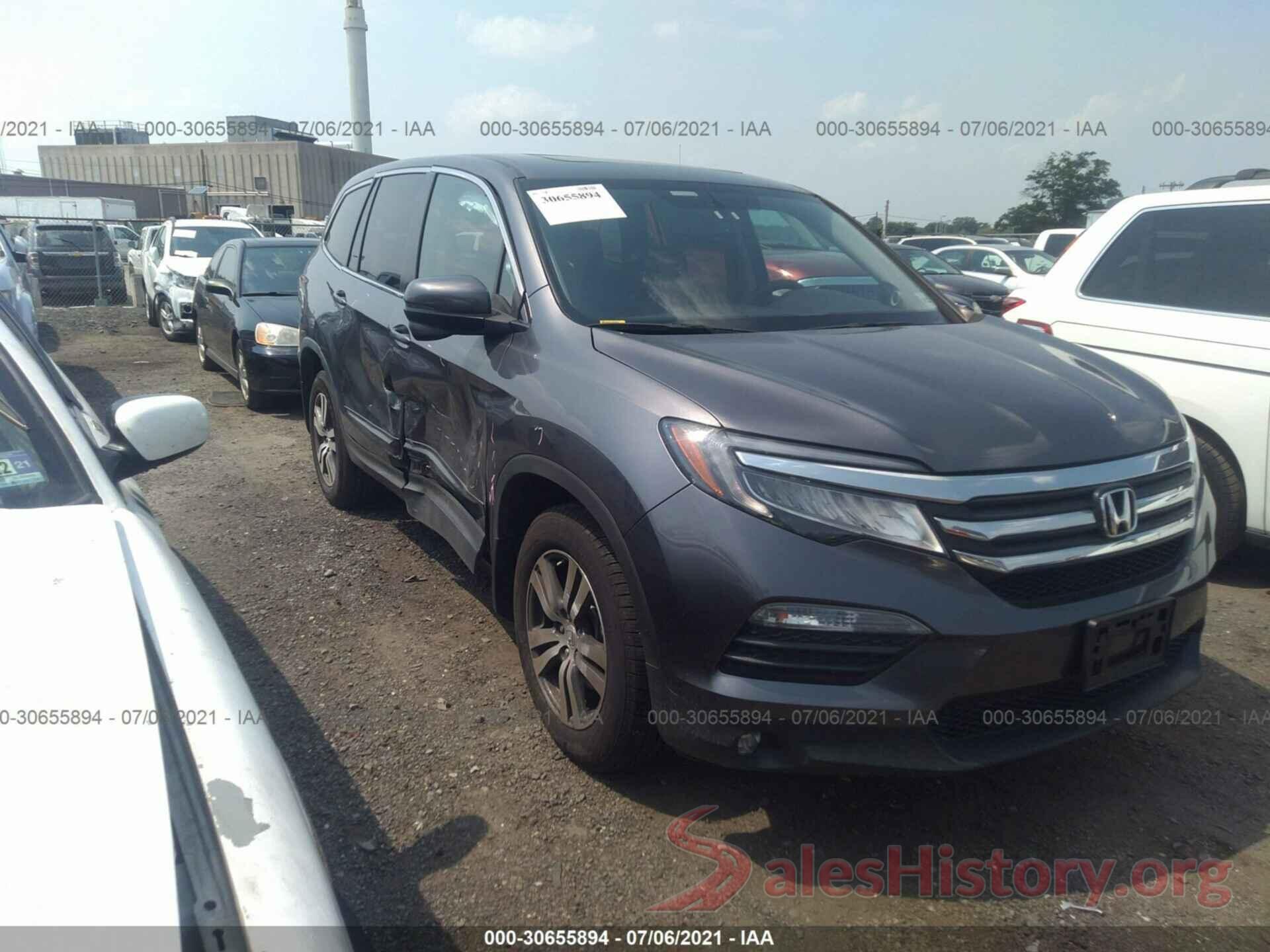 5FNYF6H59HB005439 2017 HONDA PILOT