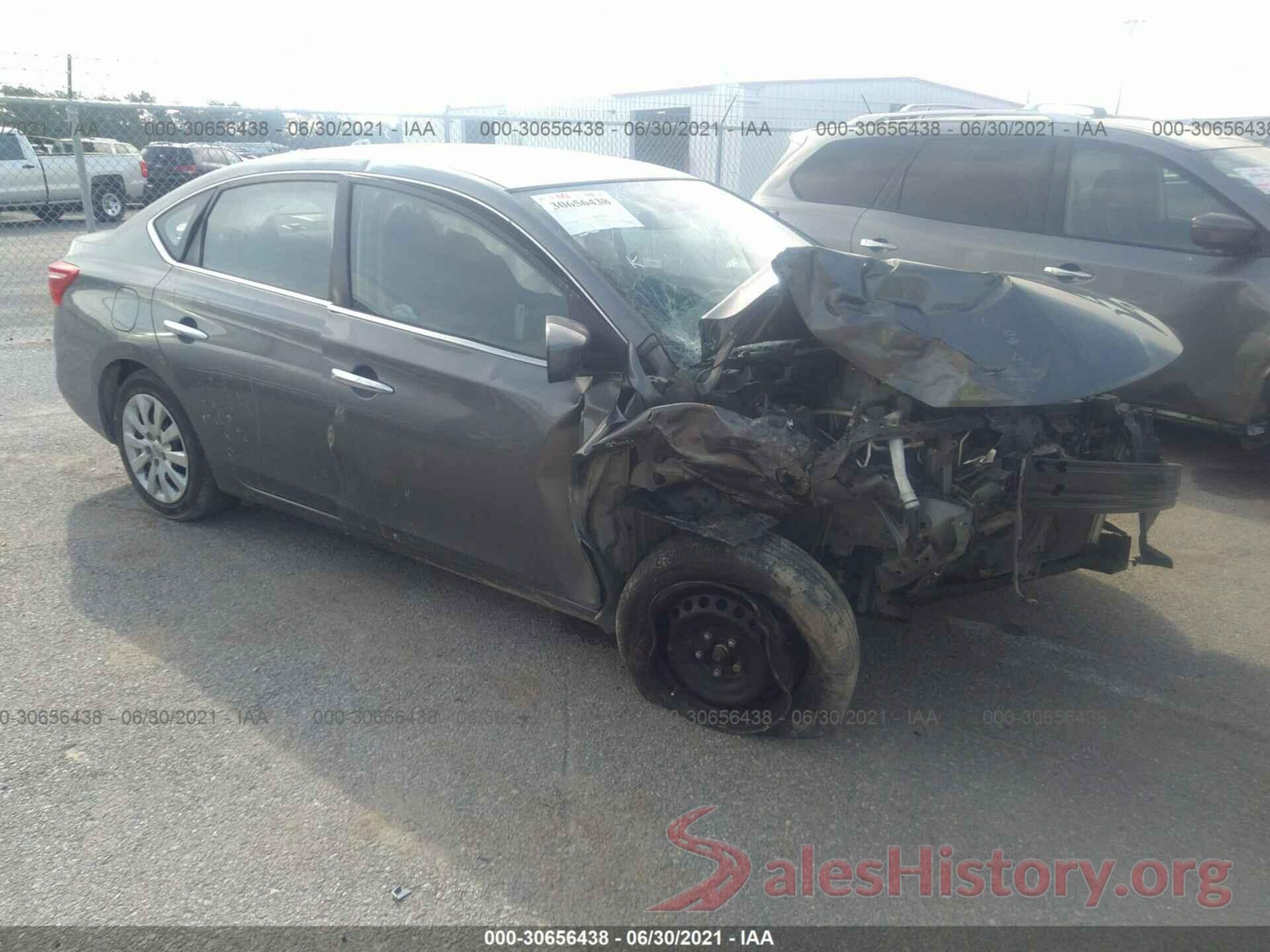 3N1AB7APXGY331190 2016 NISSAN SENTRA