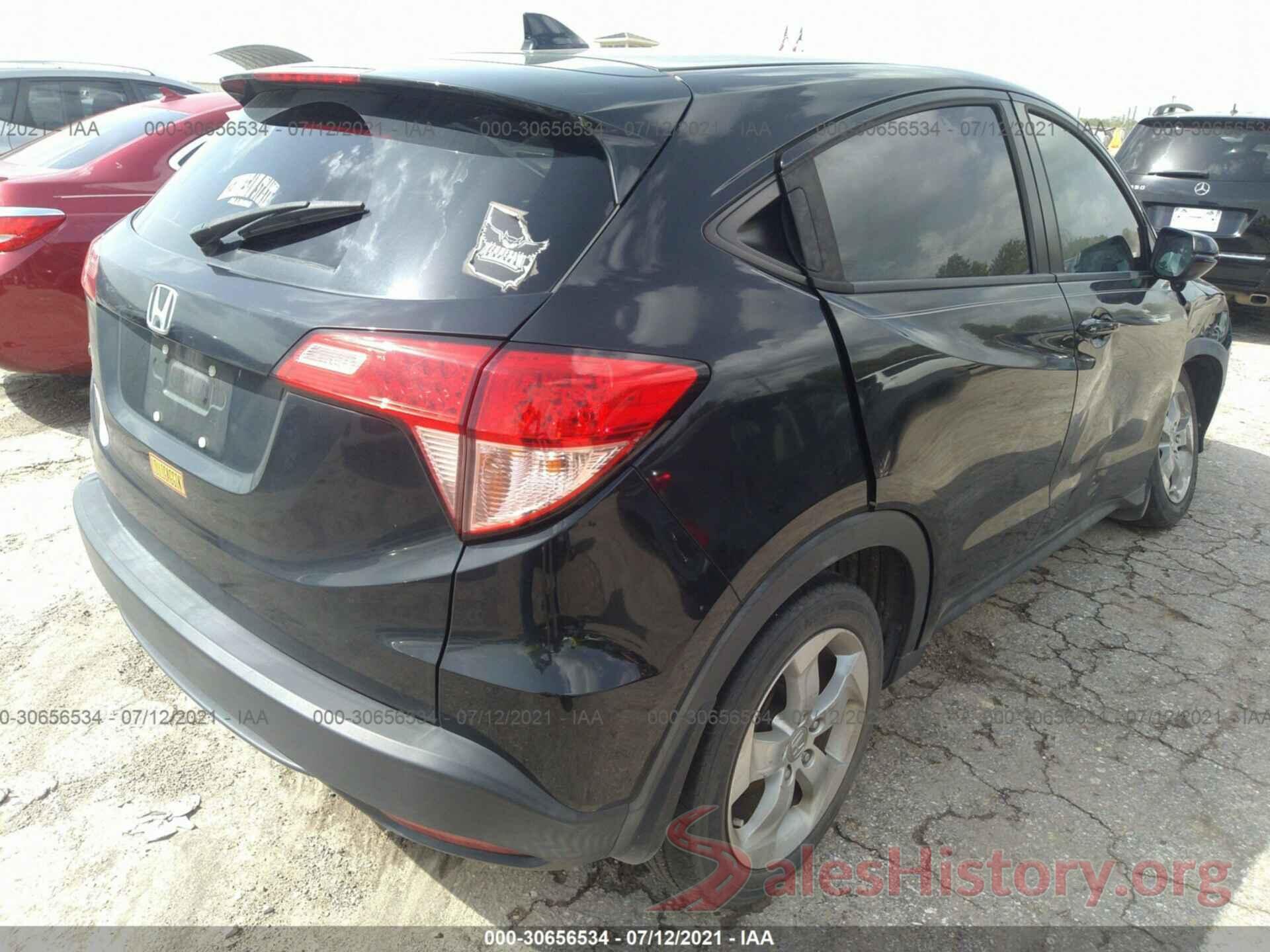 3CZRU5H54GM718659 2016 HONDA HR-V