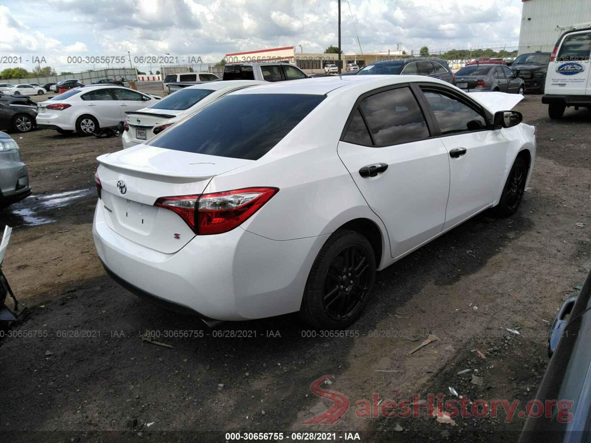 5YFBURHE4GP459663 2016 TOYOTA COROLLA