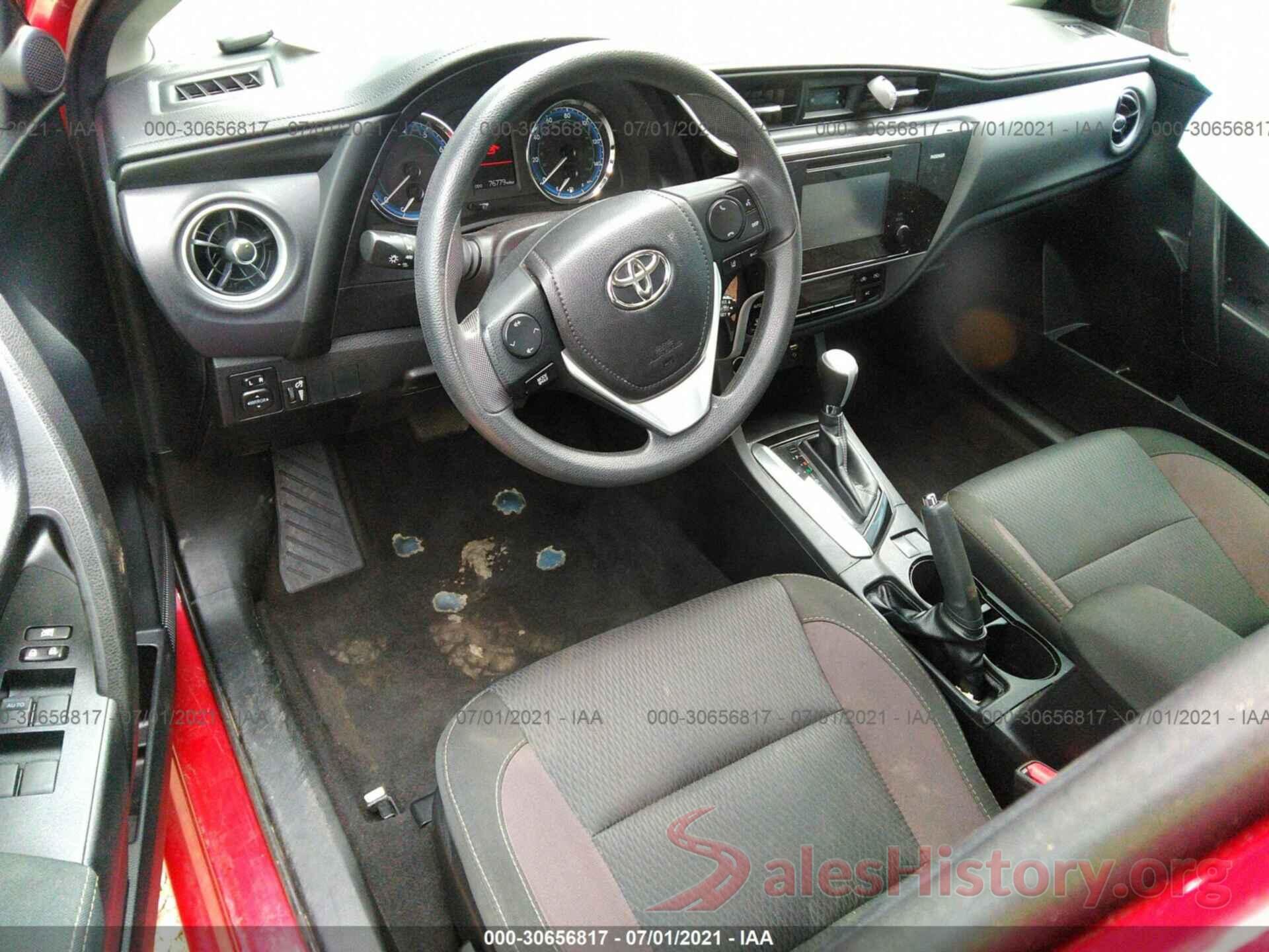 2T1BURHE8HC887401 2017 TOYOTA COROLLA