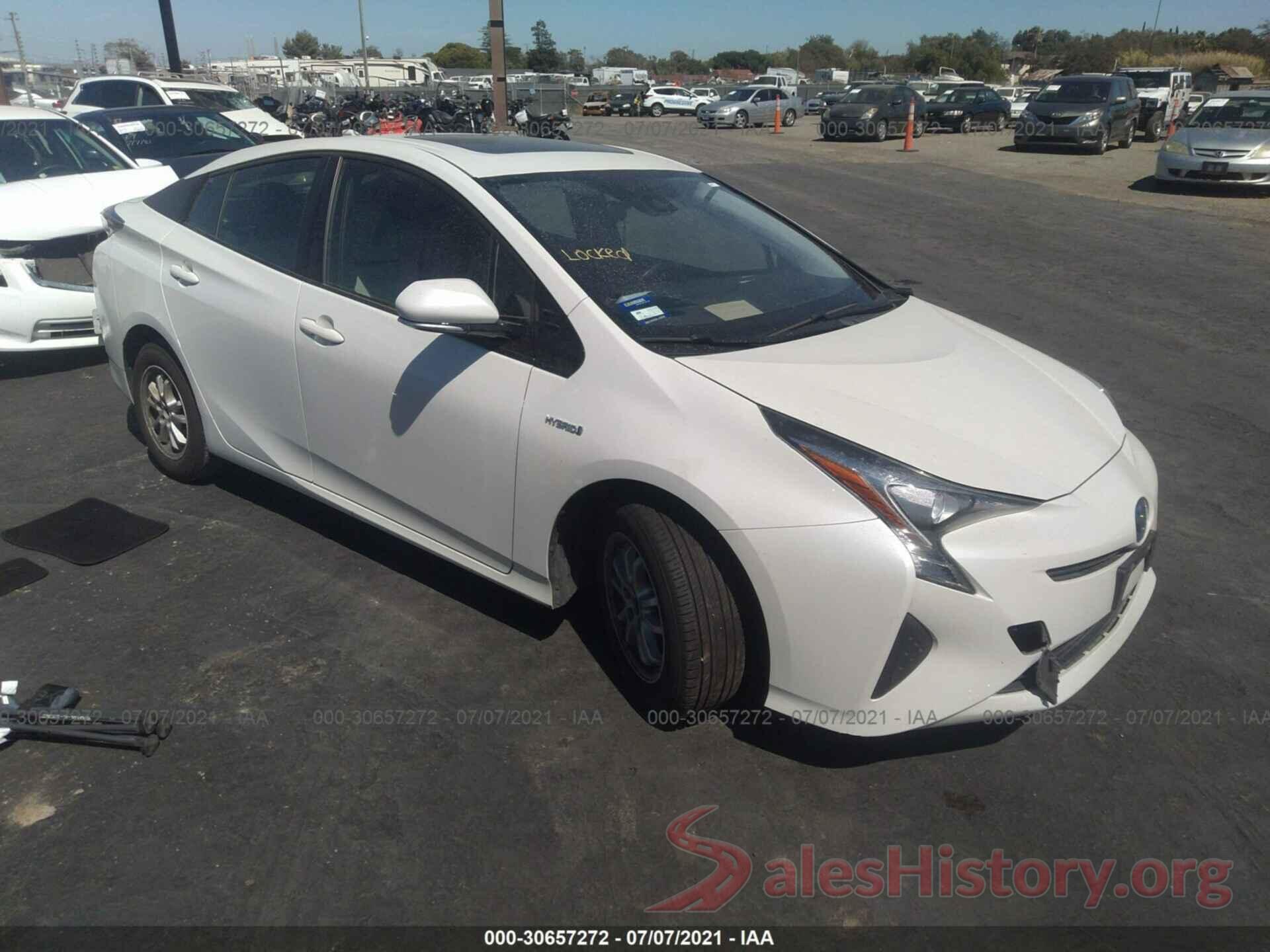 JTDKARFU0G3021167 2016 TOYOTA PRIUS