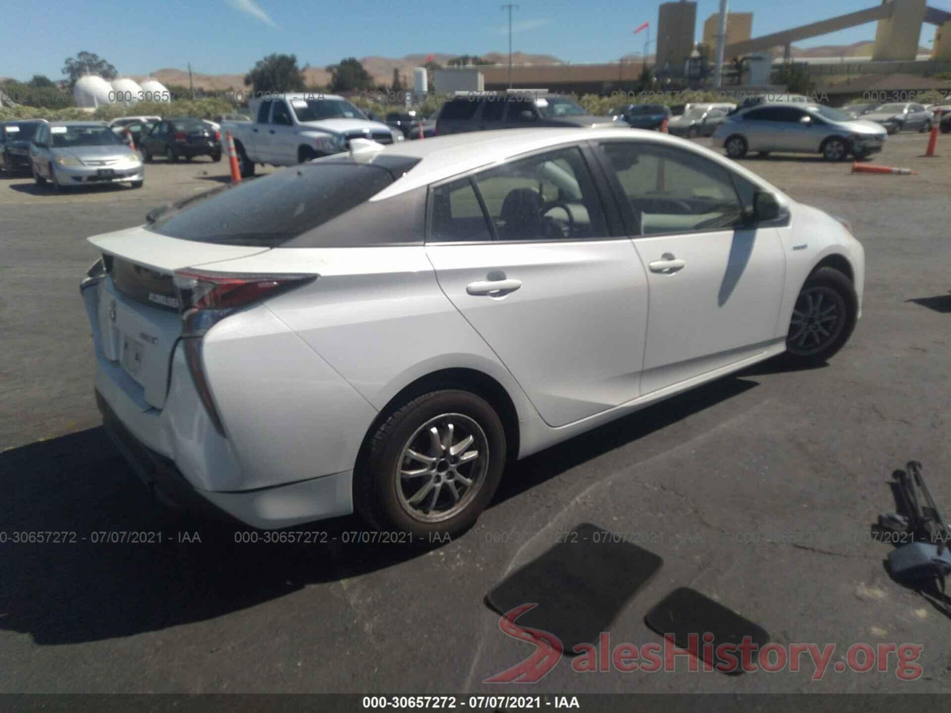 JTDKARFU0G3021167 2016 TOYOTA PRIUS