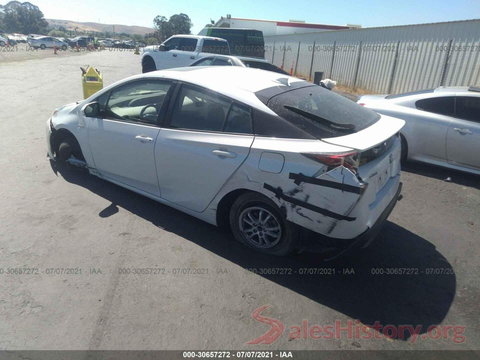 JTDKARFU0G3021167 2016 TOYOTA PRIUS