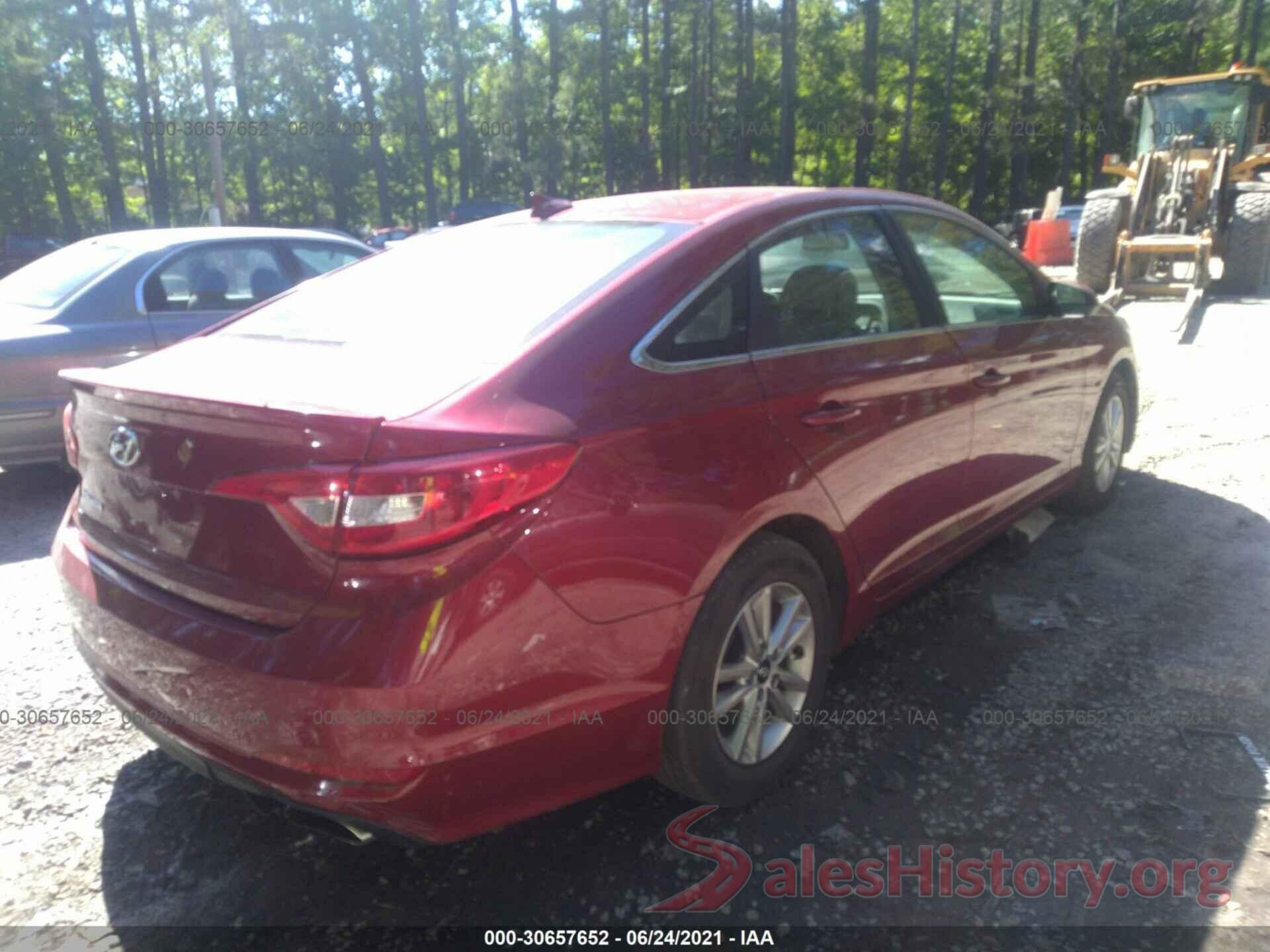 5NPE24AF6GH396703 2016 HYUNDAI SONATA