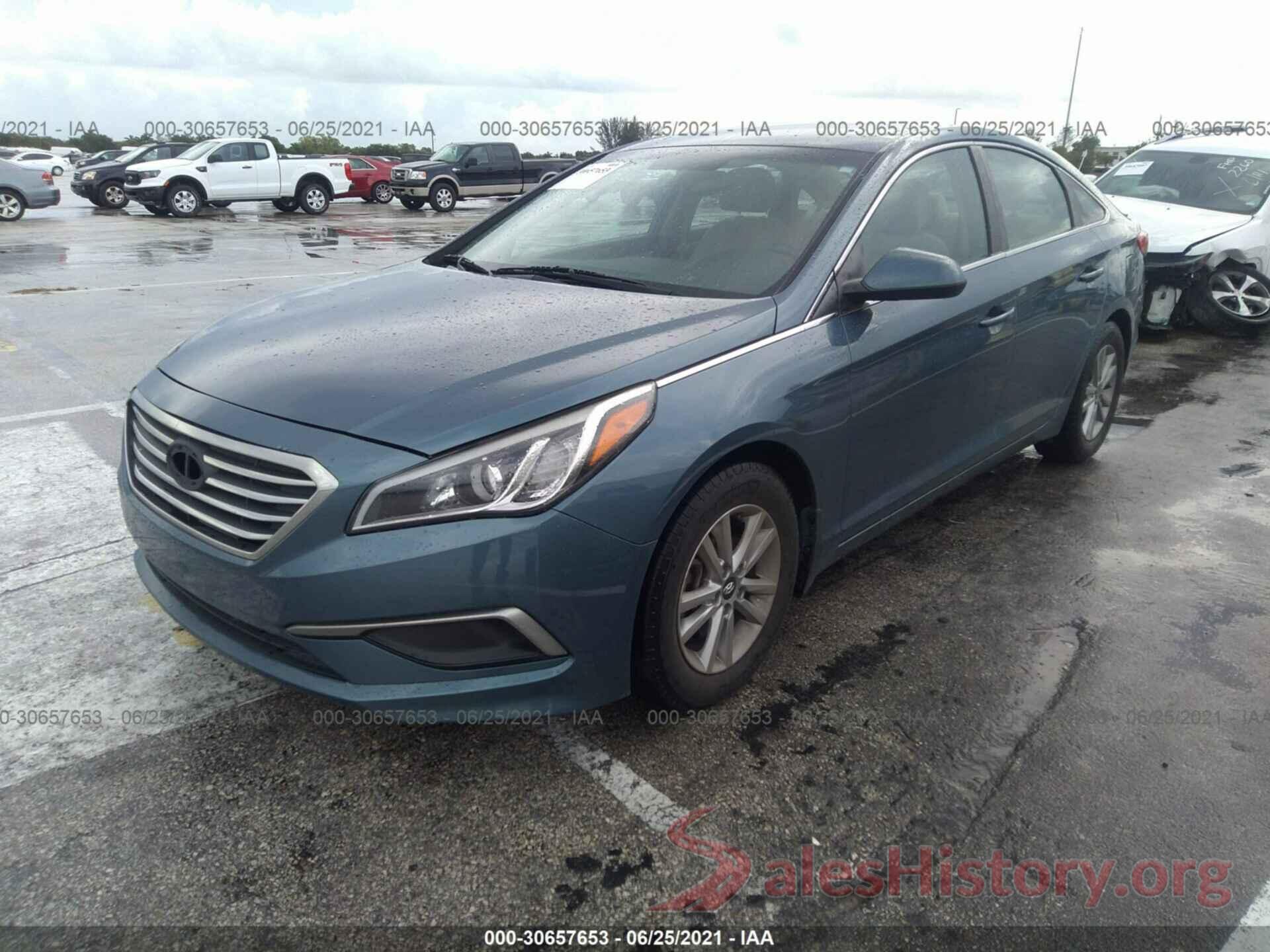 5NPE24AFXGH380066 2016 HYUNDAI SONATA