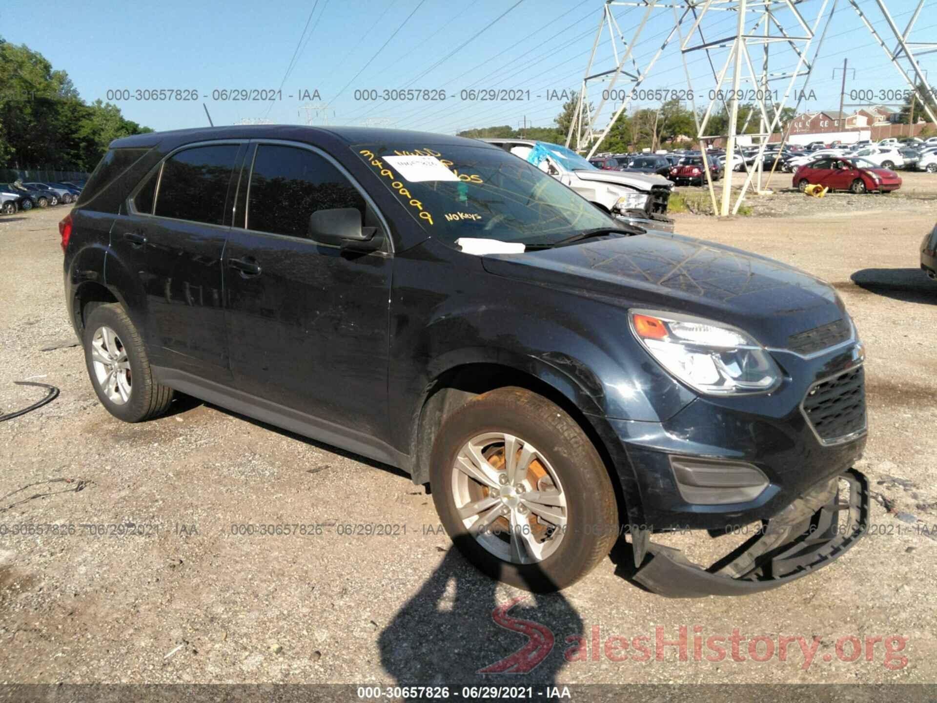 2GNALBEK6G1187638 2016 CHEVROLET EQUINOX