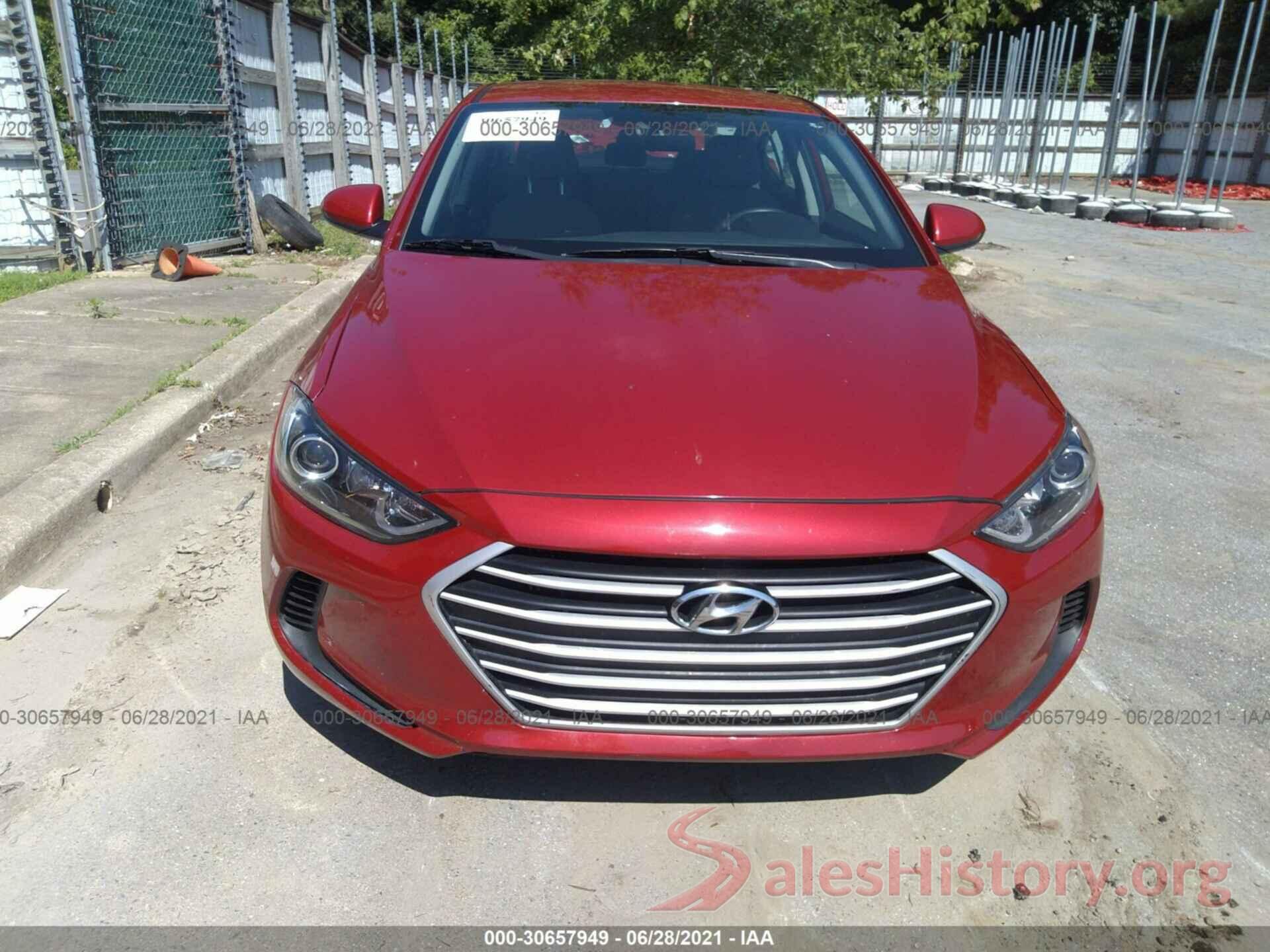 5NPD84LF3JH299604 2018 HYUNDAI ELANTRA