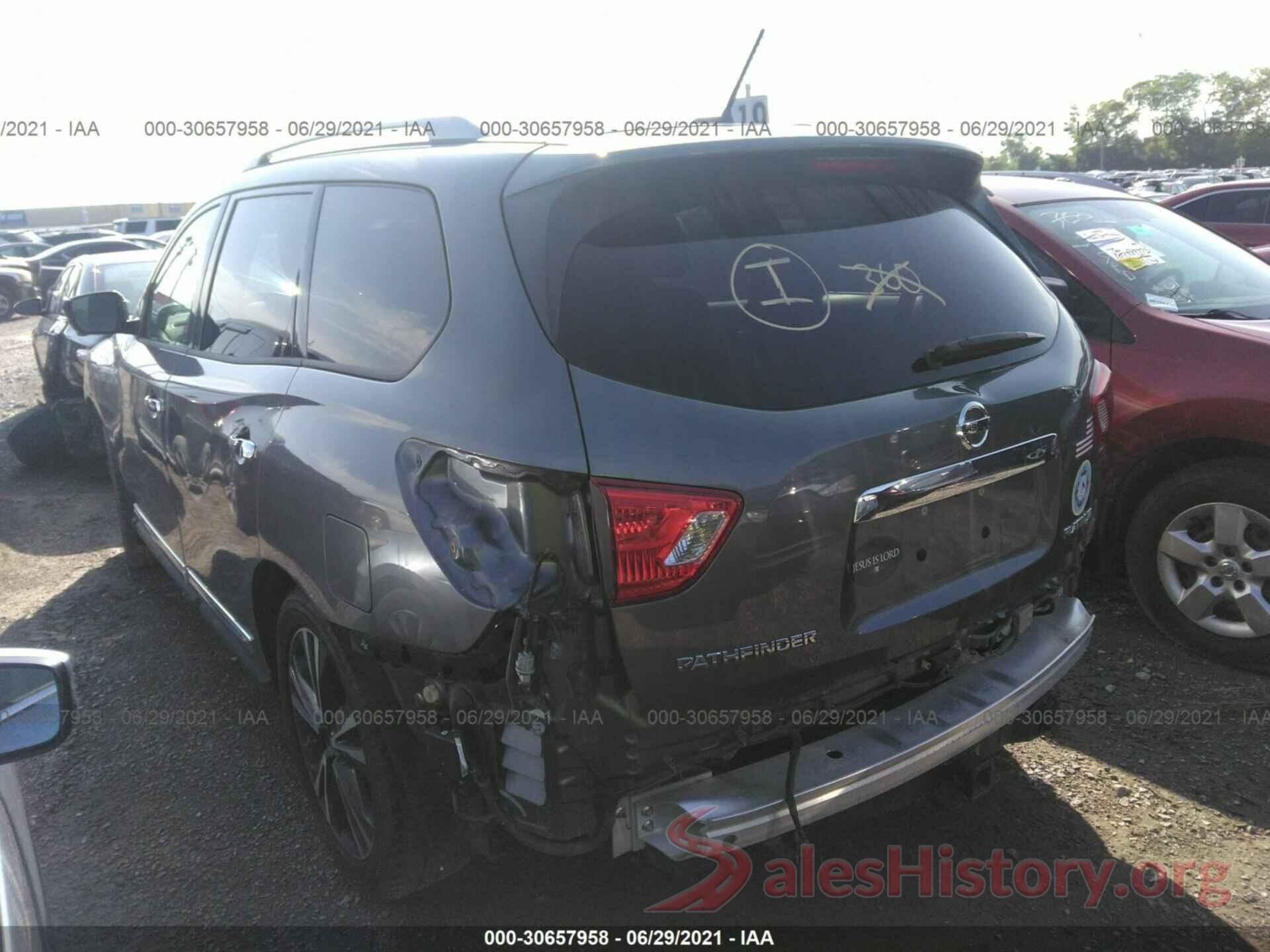 5N1DR2MN5HC600639 2017 NISSAN PATHFINDER