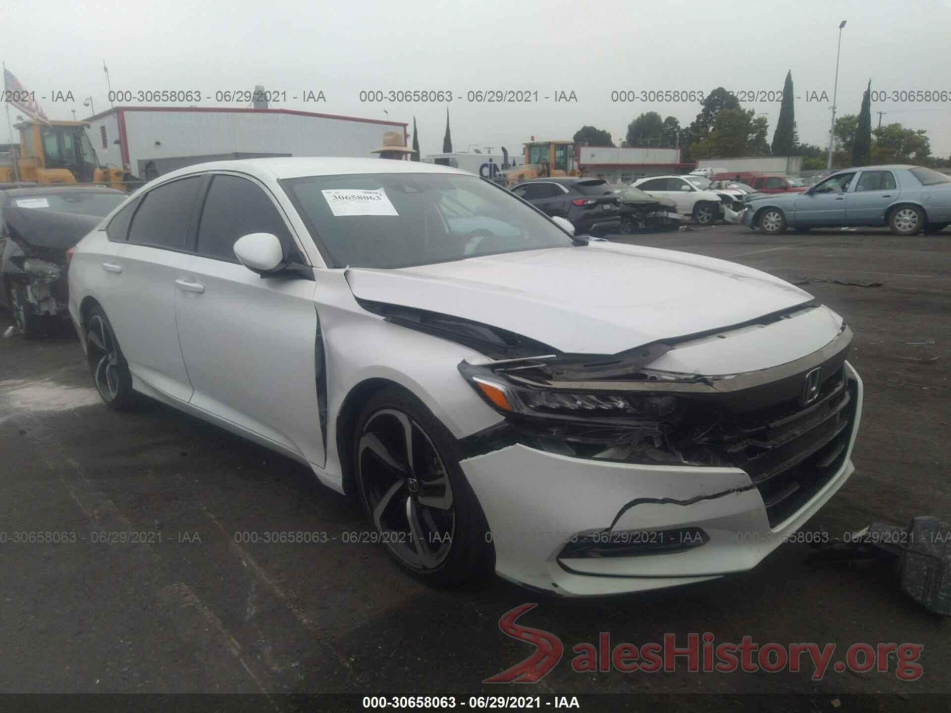 1HGCV1F37KA034120 2019 HONDA ACCORD SEDAN