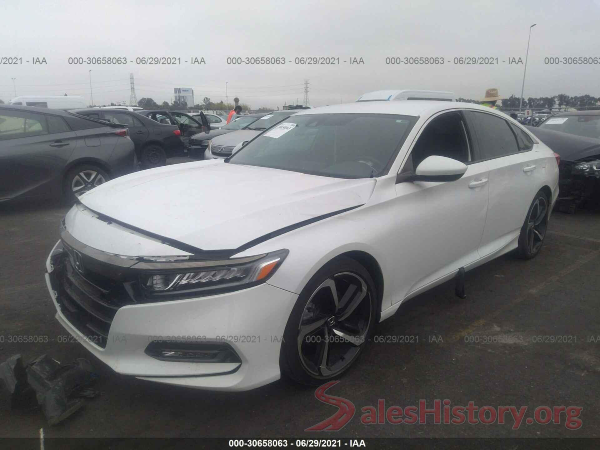 1HGCV1F37KA034120 2019 HONDA ACCORD SEDAN