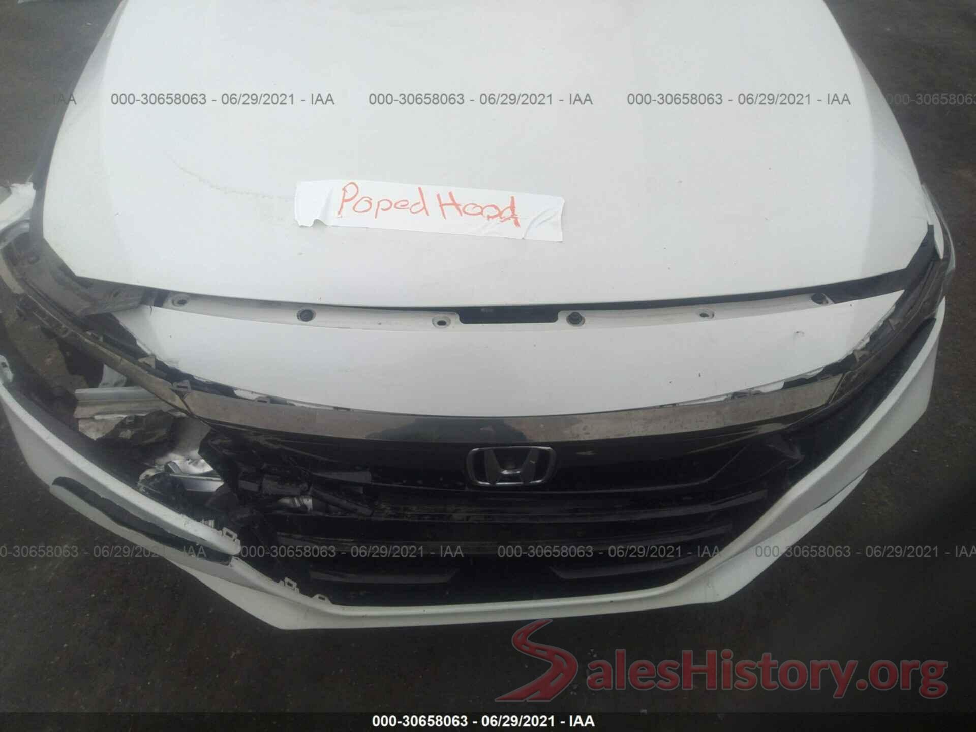 1HGCV1F37KA034120 2019 HONDA ACCORD SEDAN