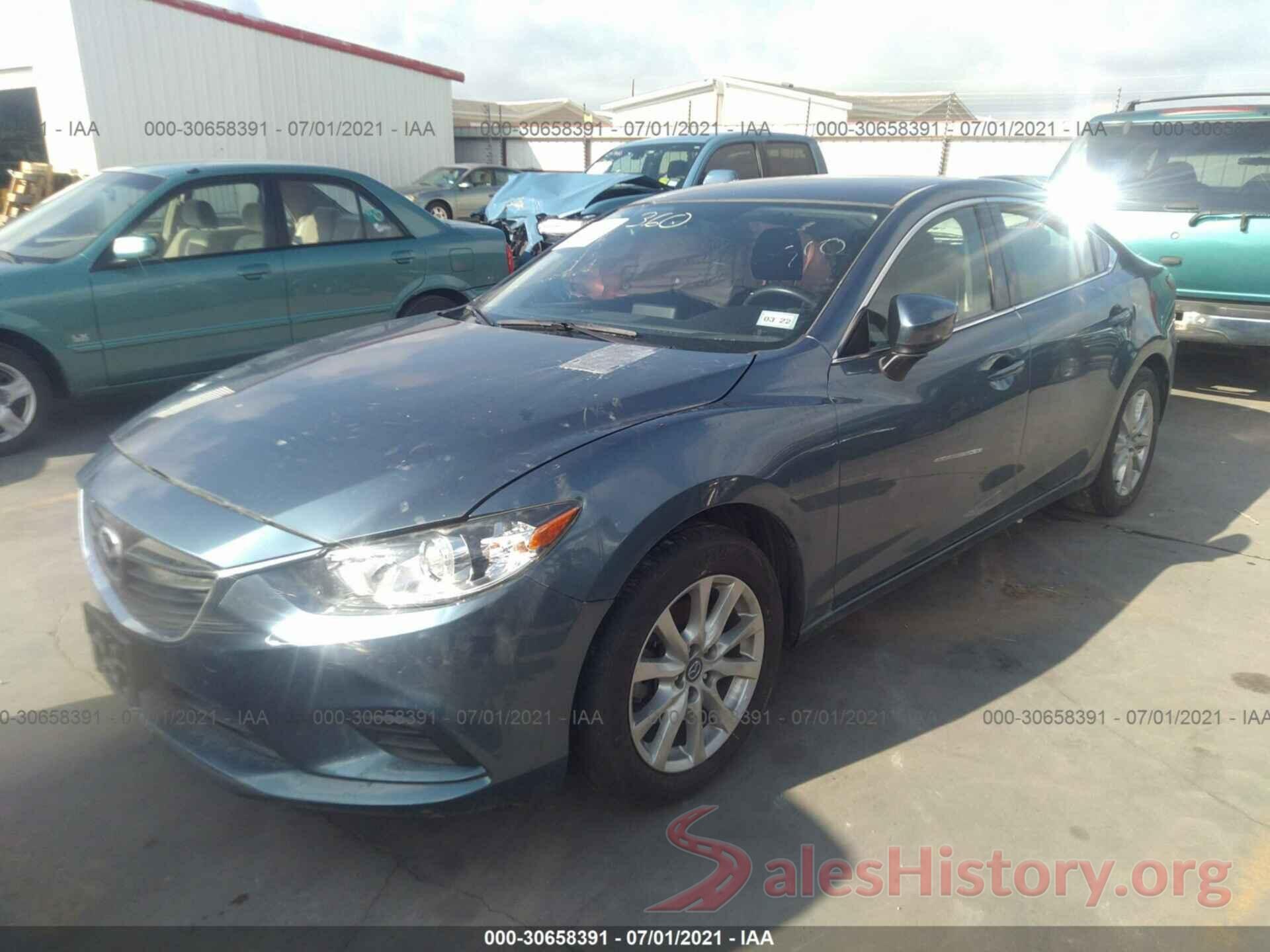 JM1GL1U5XH1155470 2017 MAZDA MAZDA6