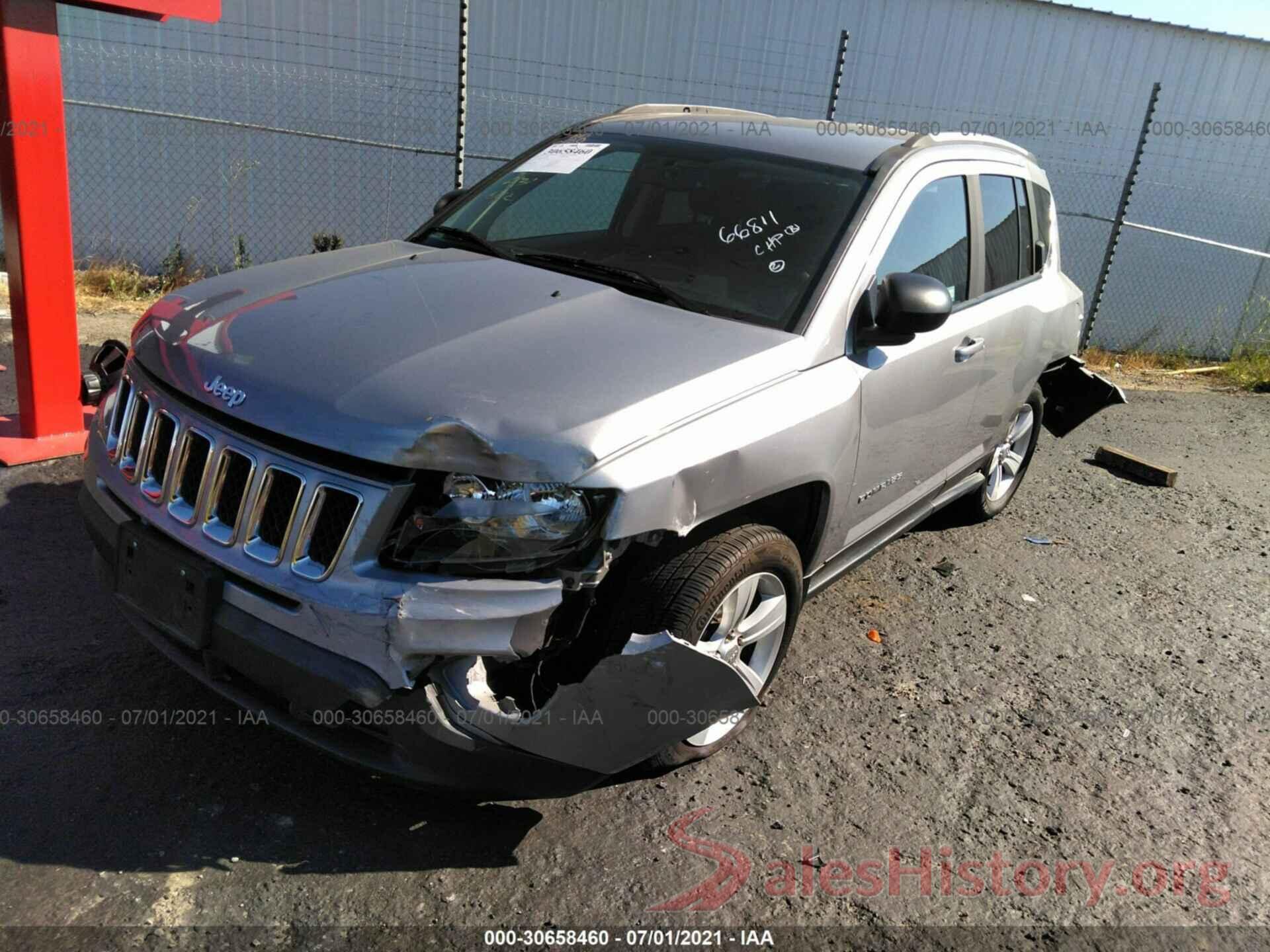 1C4NJDBB9GD670738 2016 JEEP COMPASS